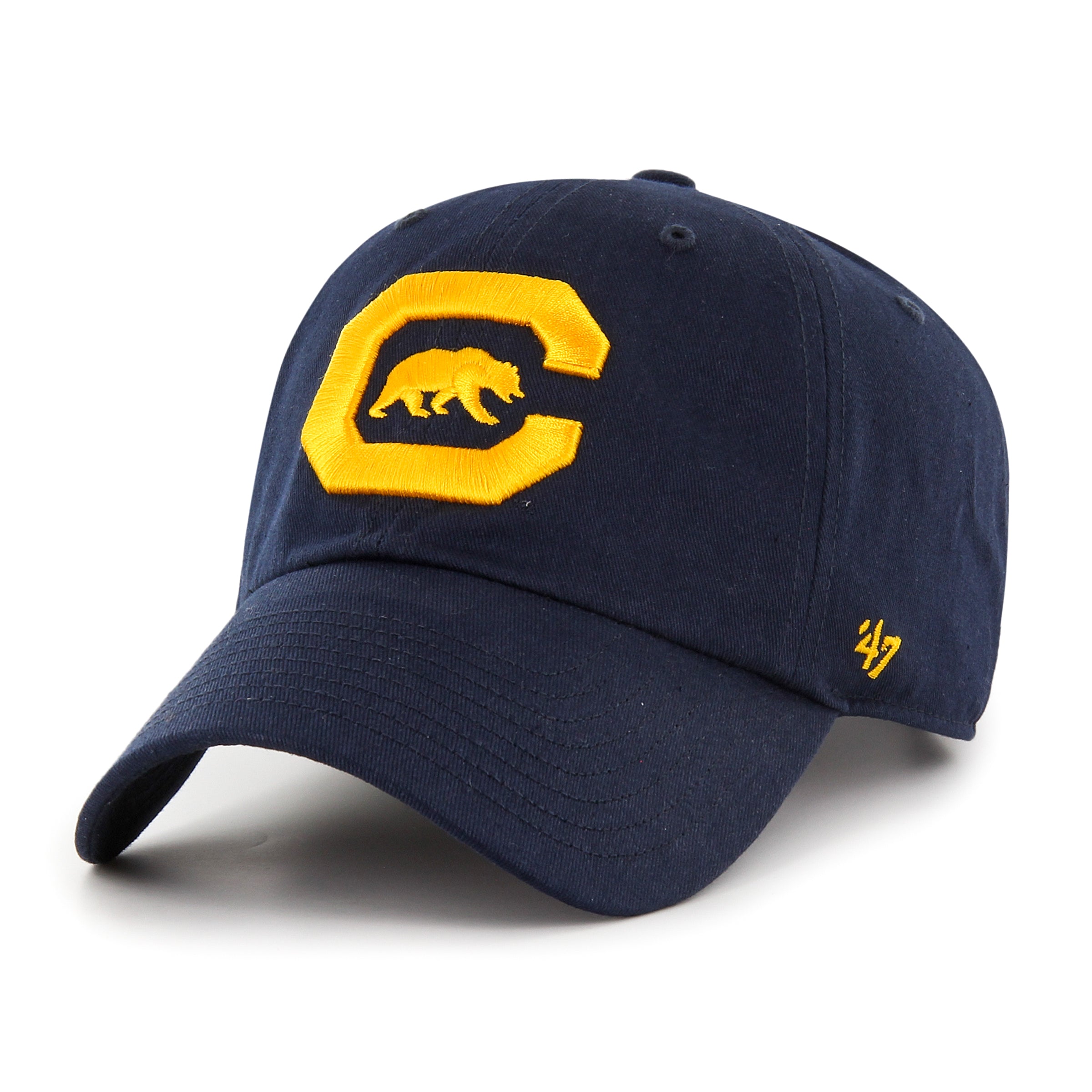 47-clean-up-cal-golden-bears-cap-navy-osf-baumwolle image 1