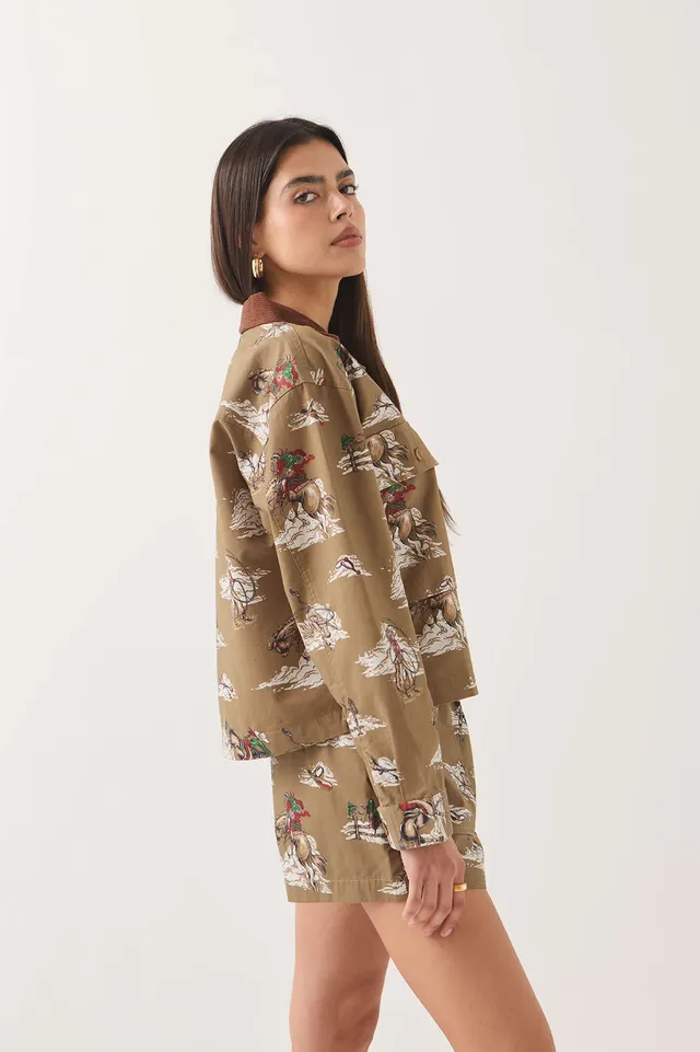 brixton-utopia-overshirt-mid-century-cowboy-print-baumwolle image 1