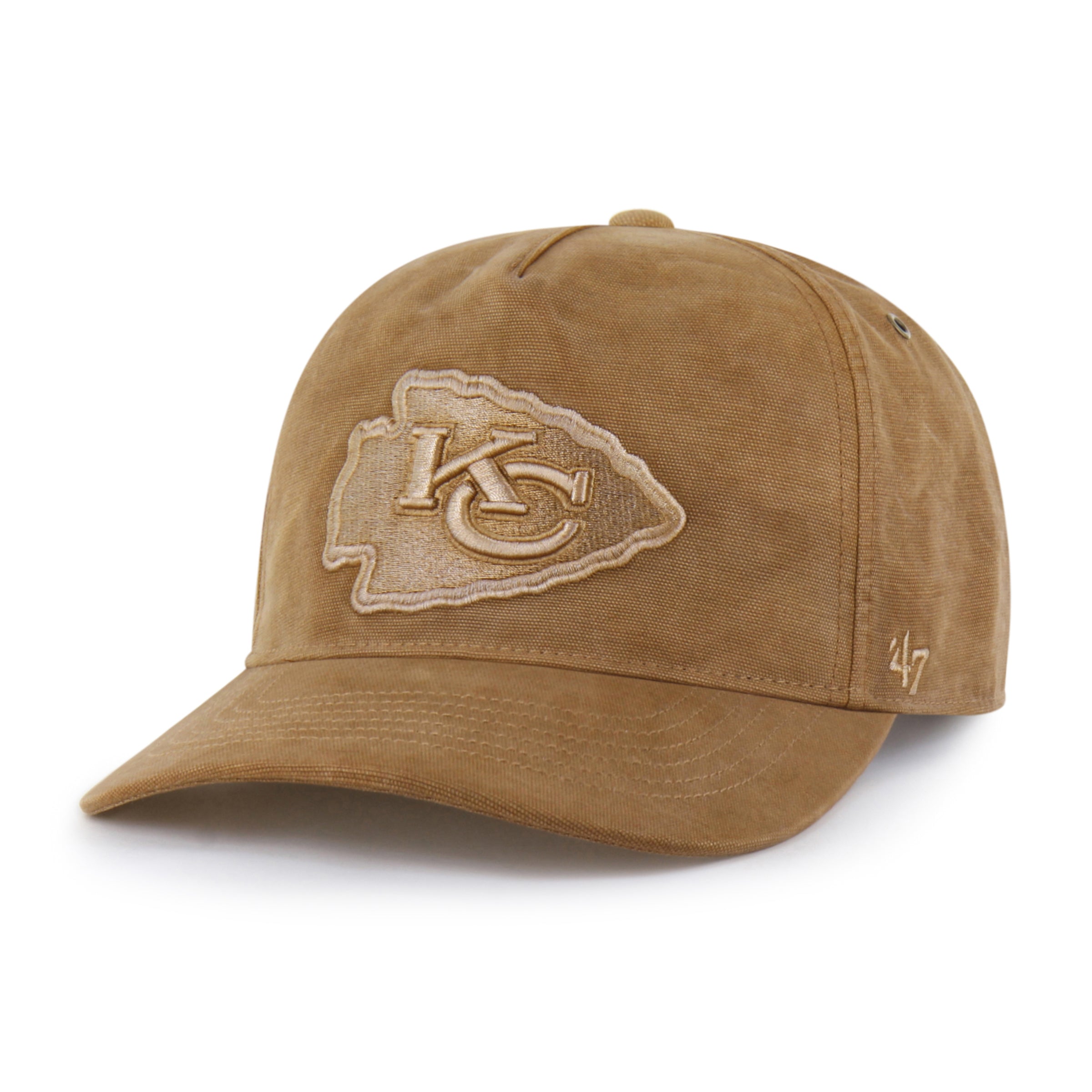 47-brand-kansas-city-chiefs-carhartt-dyed-hitch-rf-cap-braun image 4