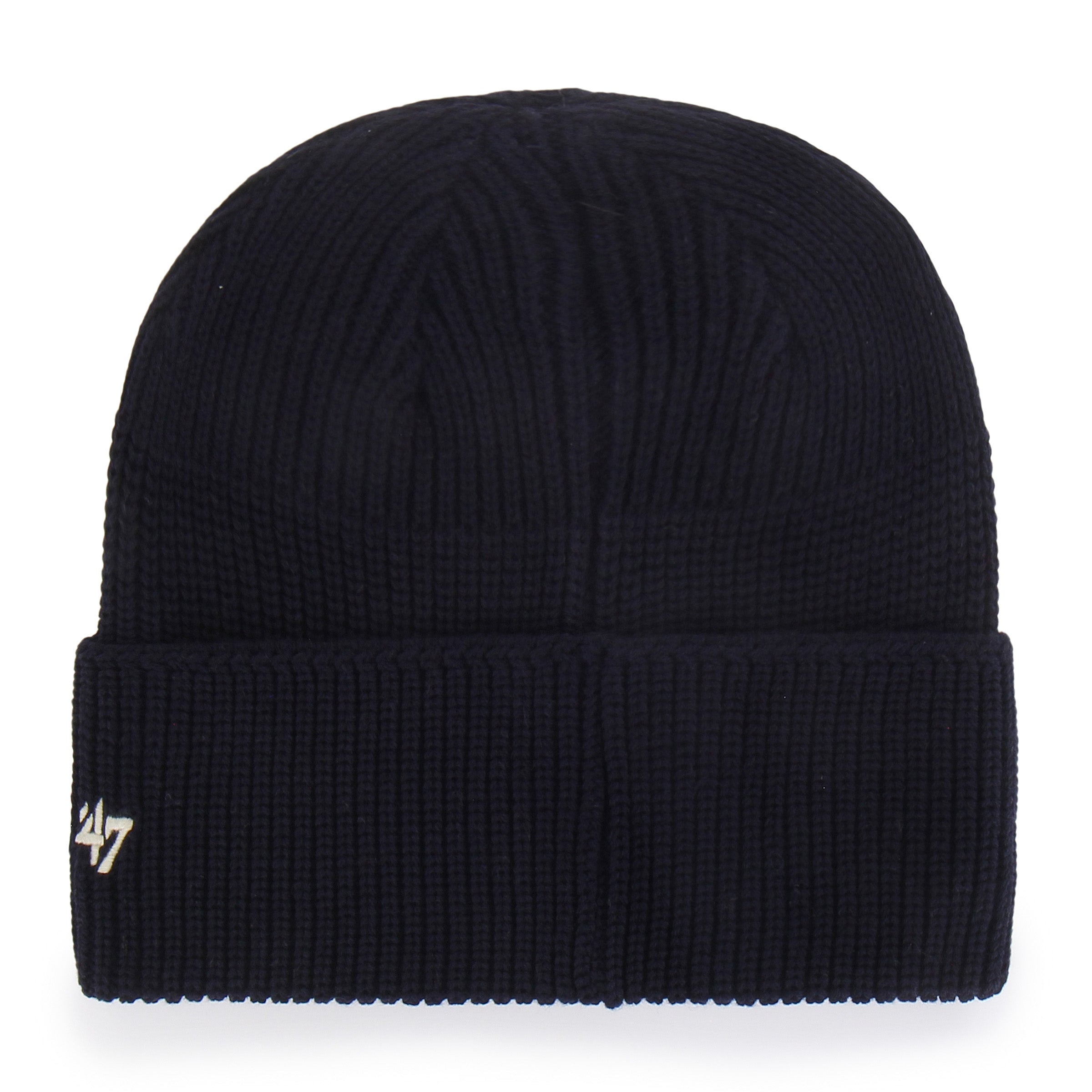 47-knits-los-angeles-dodgers-cuff-knit-beanie-navy image 2