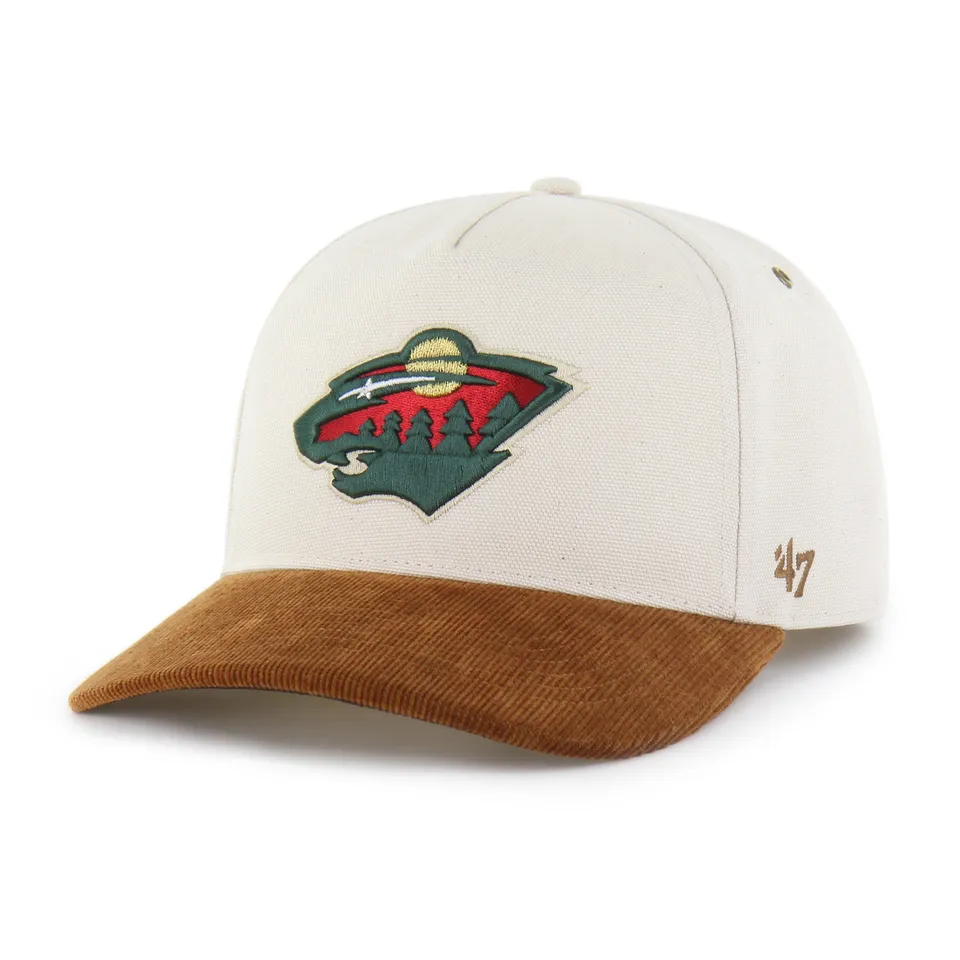47-brand-47-hitch-minnesota-wild-cap-natural-snapback image 1