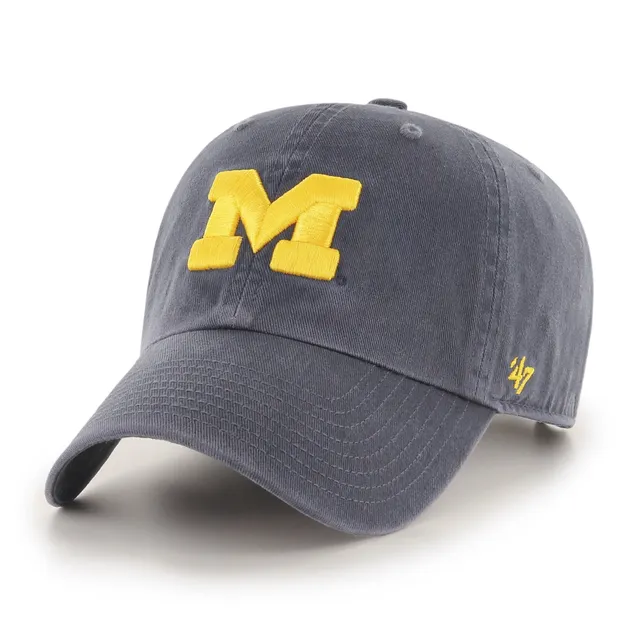 47-brand-clean-up-michigan-wolverines-cap-navy image 1