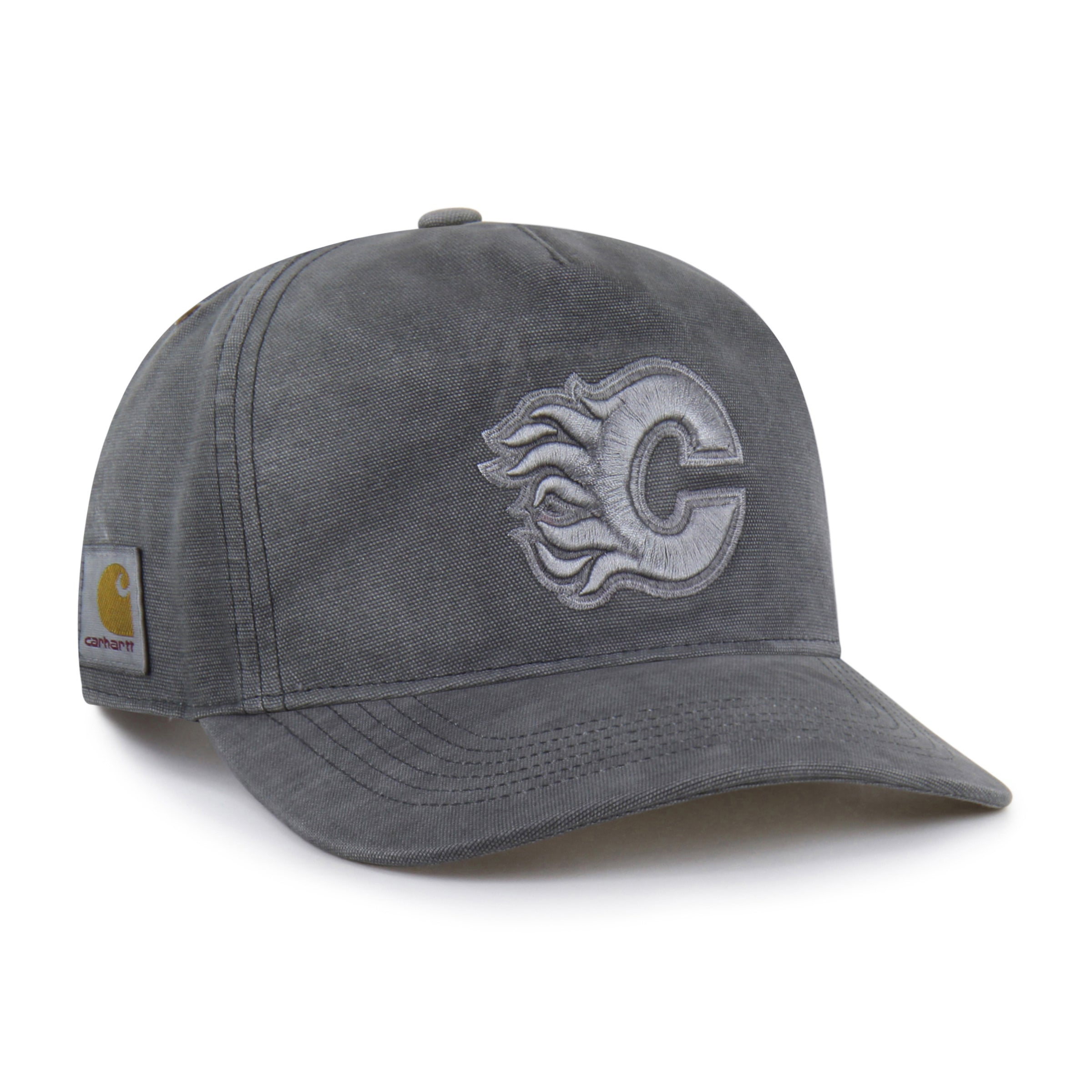 47-hitch-calgary-flames-cap-carhartt-shadow-snapback image 1