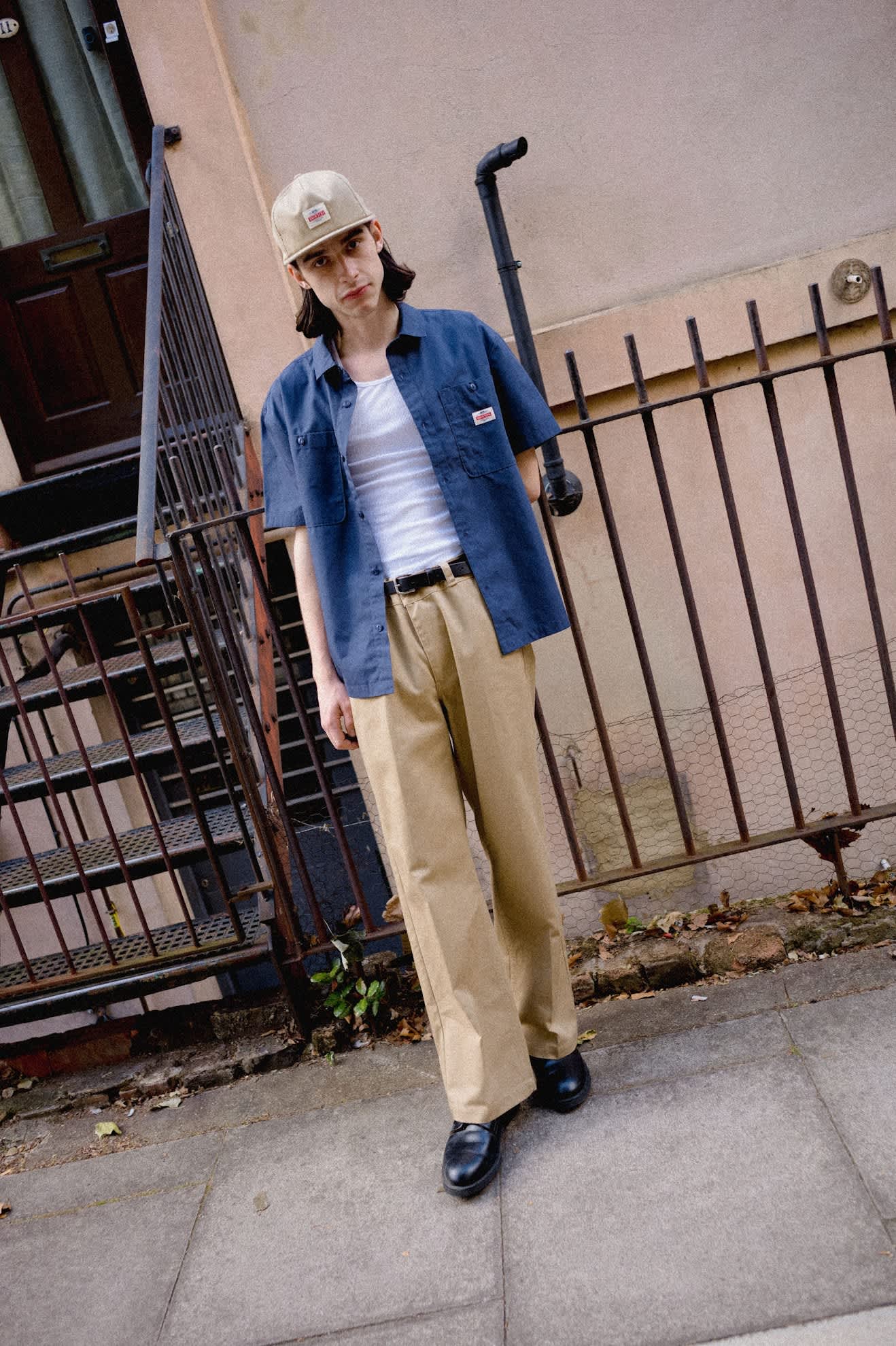 brixton-trademark-chino-hose-british-khaki-herren image 7