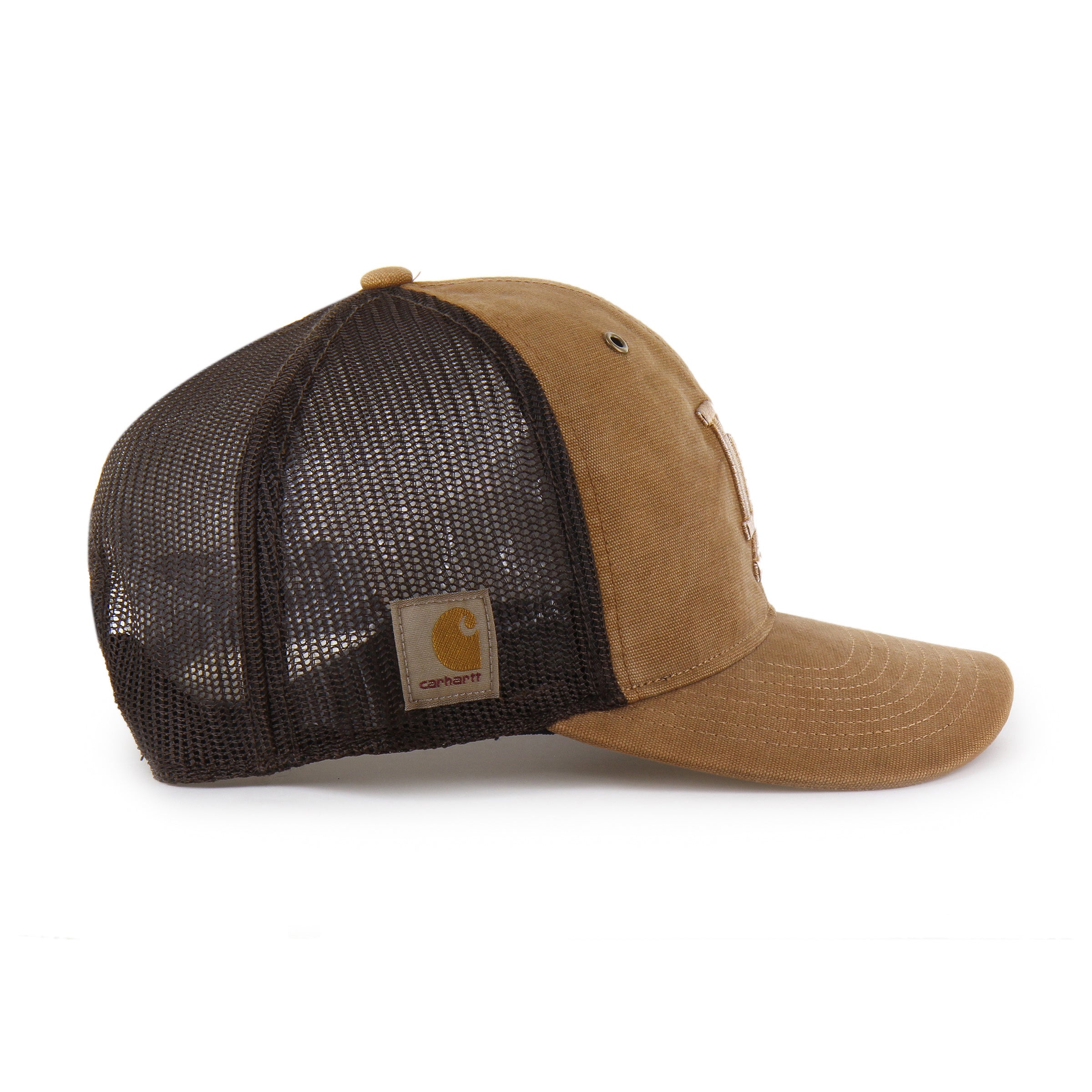 47-brand-la-dodgers-carhartt-trucker-cap-braun-osf image 2