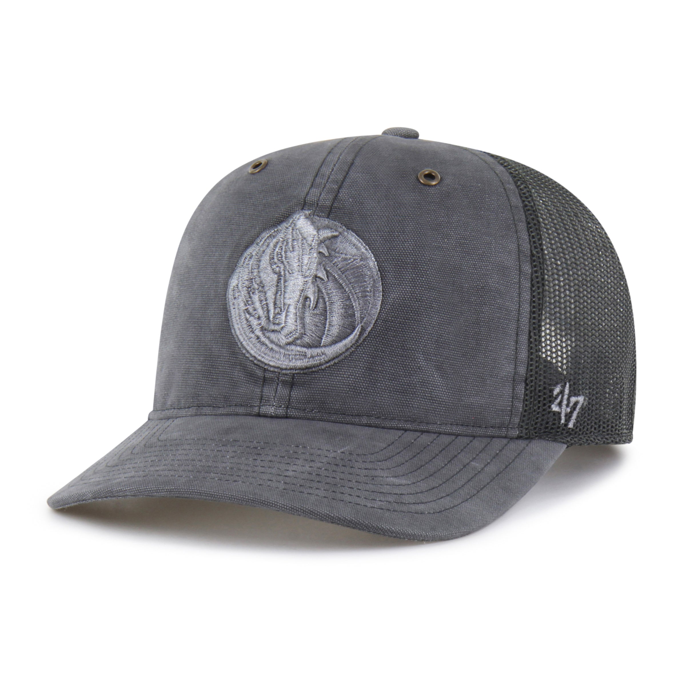 47-brand-trucker-dallas-mavericks-cap-schwarz-snapback image 4