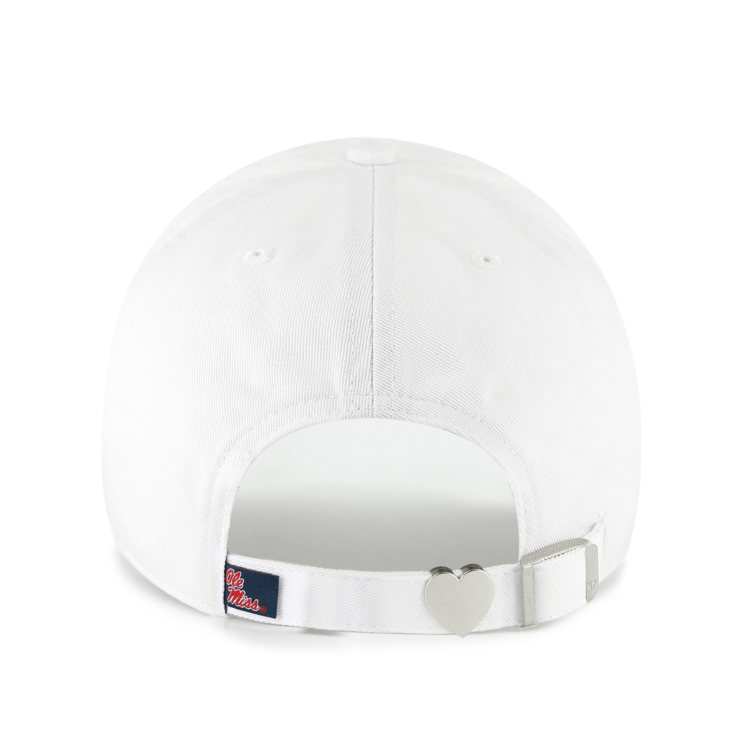 47-brand-clean-up-mississippi-rebels-trendy-script-cap-wei-strapback image 2