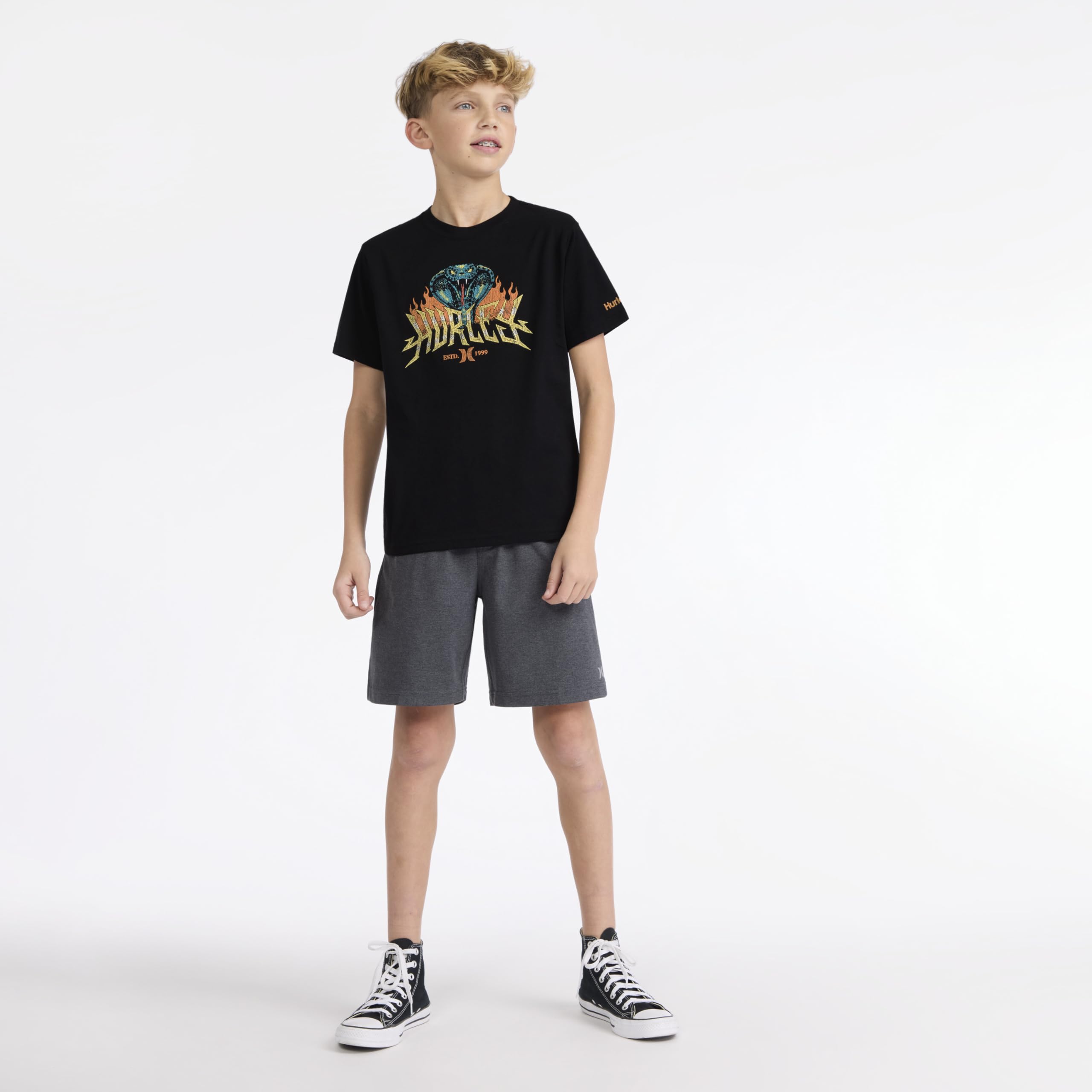 hurley-89052-grafik-t-shirt-f-r-jungen-8-10-jahre-kurzarm image 6