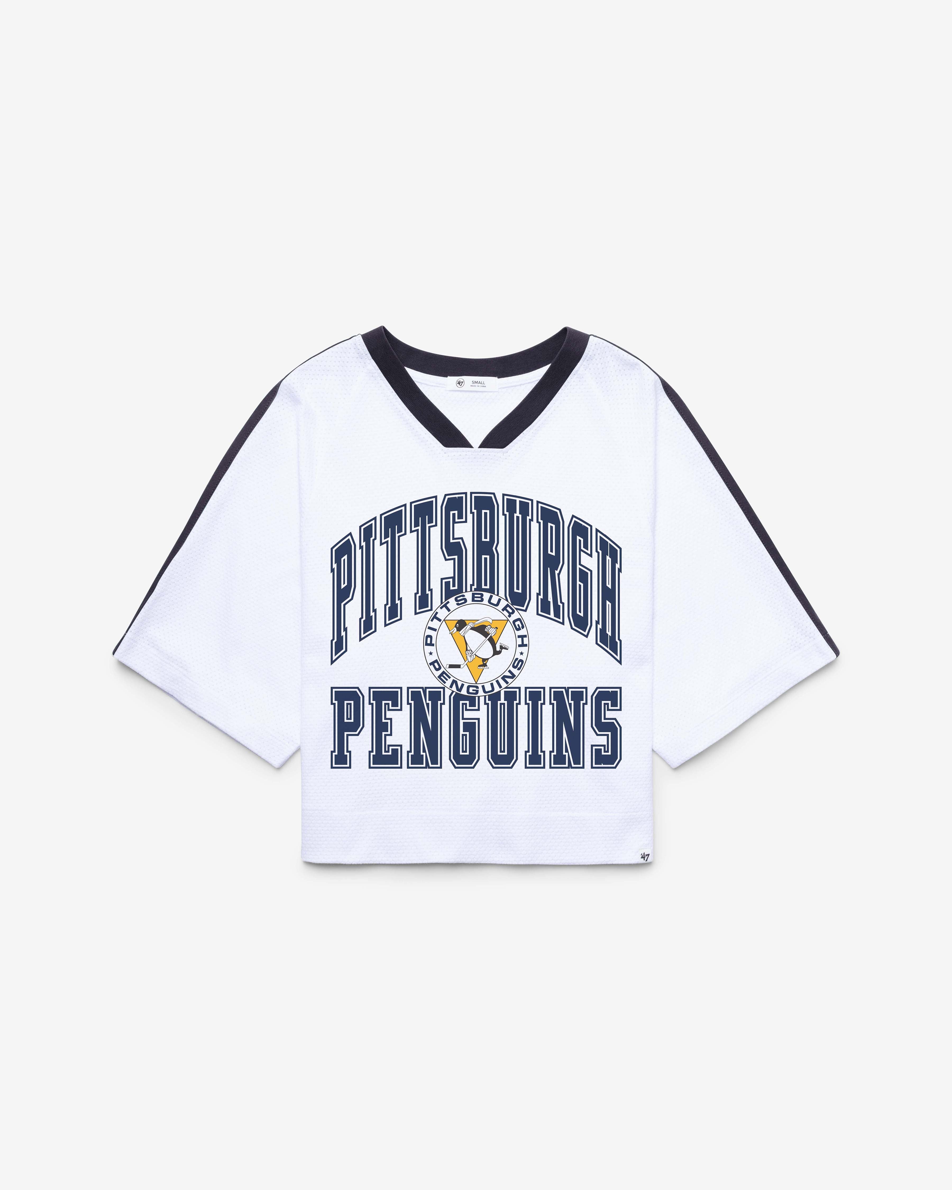 47-brand-pittsburgh-penguins-vintage-big-overarch-raglan-shirt-wei image 1