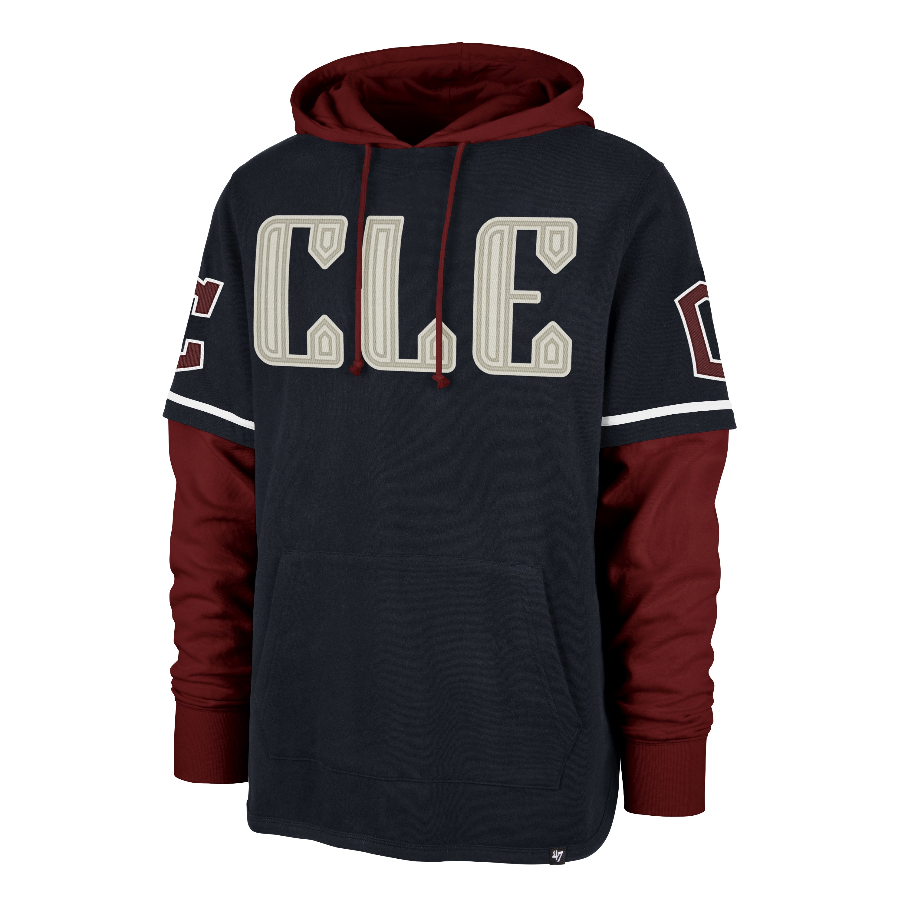47-trifecta-shortstop-cleveland-guardians-hoodie-navy image 1