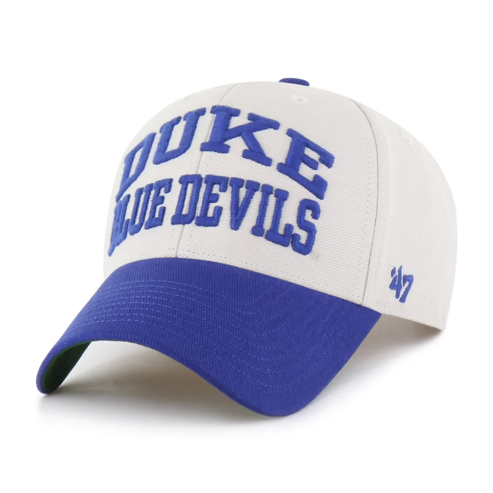 47-brand-mvp-duke-blue-devils-broke-line-loop-cap-bone image 1