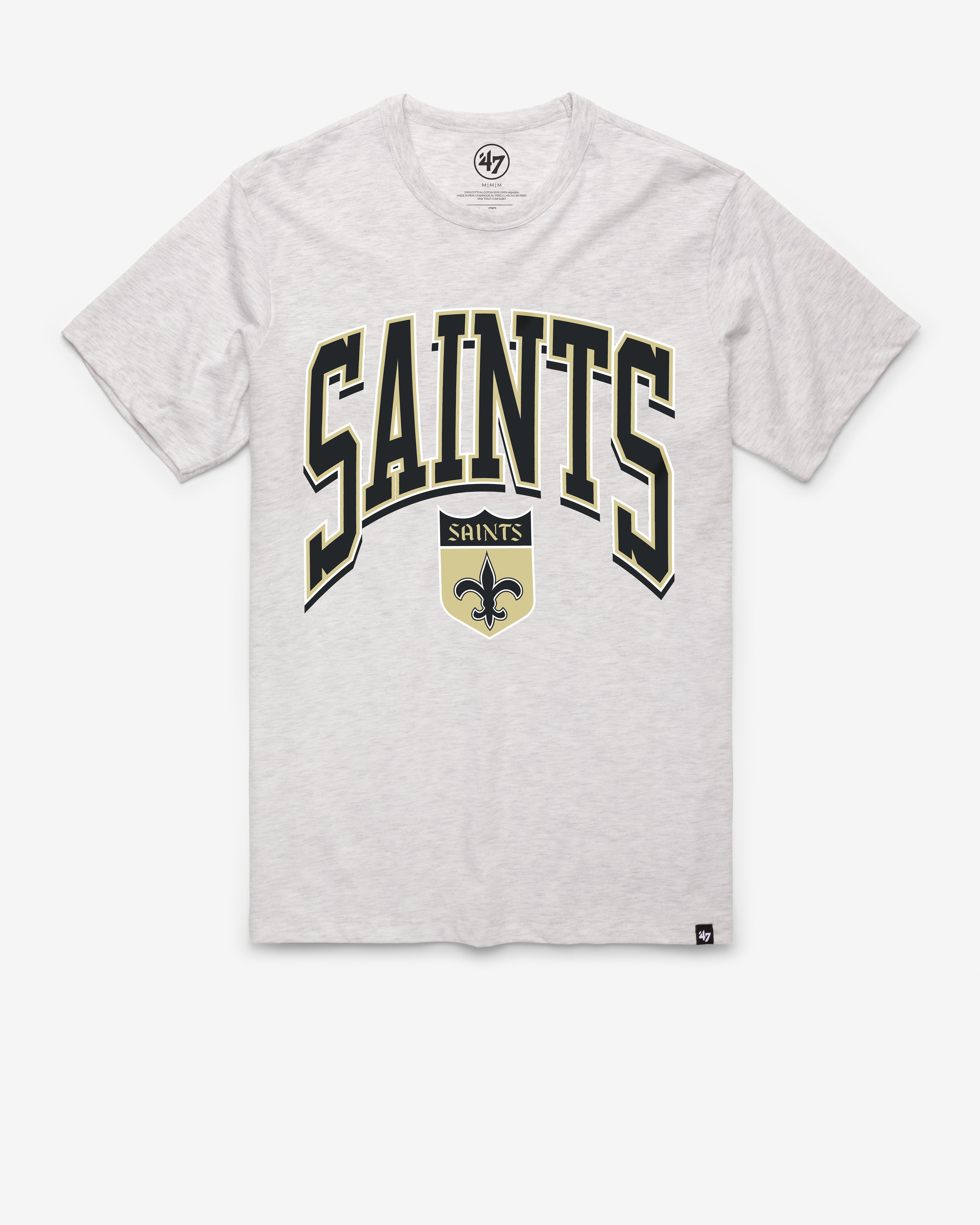 47-franklin-tee-new-orleans-saints-t-shirt-relay-grey image 1