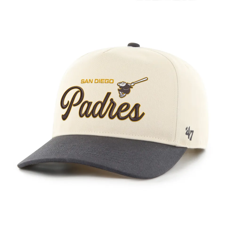 47-brand-47-hitch-san-diego-padres-cap-natural-snapback image 1