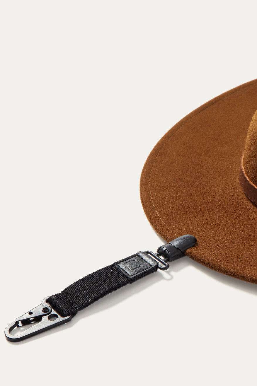 brixton-proper-hat-clip-hutclip-schwarz-mit-karabiner image 2