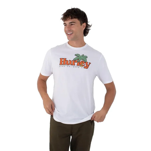 hurley-oz-t-shirt-herren-xl-kurzarm-klassisch image 1