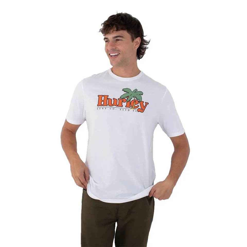 hurley-oz-t-shirt-herren-xl-kurzarm-klassisch image 1