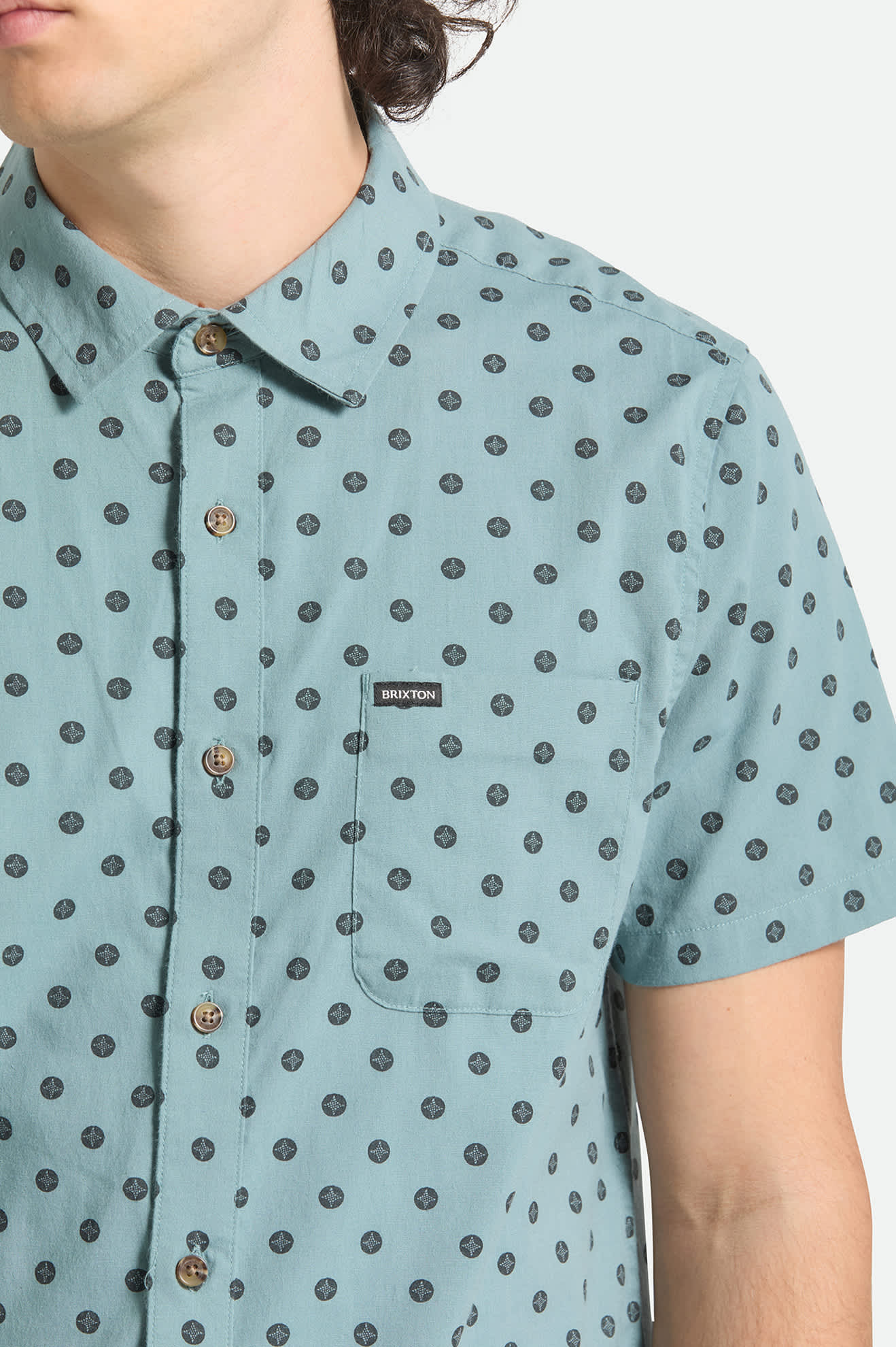 brixton-charter-print-shirt-micro-street-tile-herren image 3