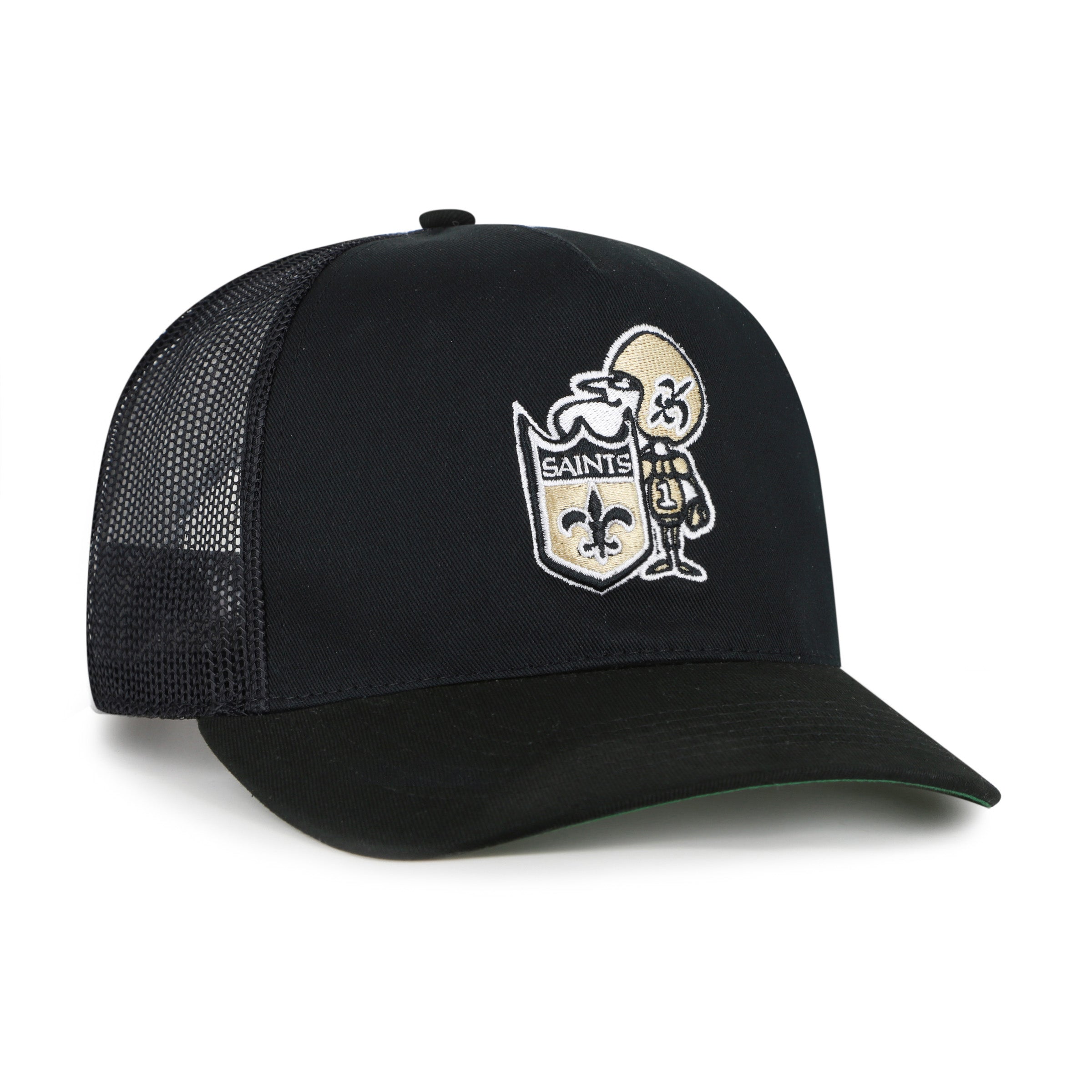 47-hitch-new-orleans-saints-cap-black-snapback image 3