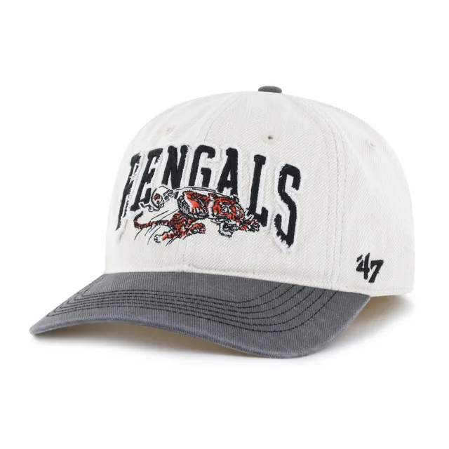 47-brand-cincinnati-bengals-groton-franchise-cap-fitted-mojave image 1