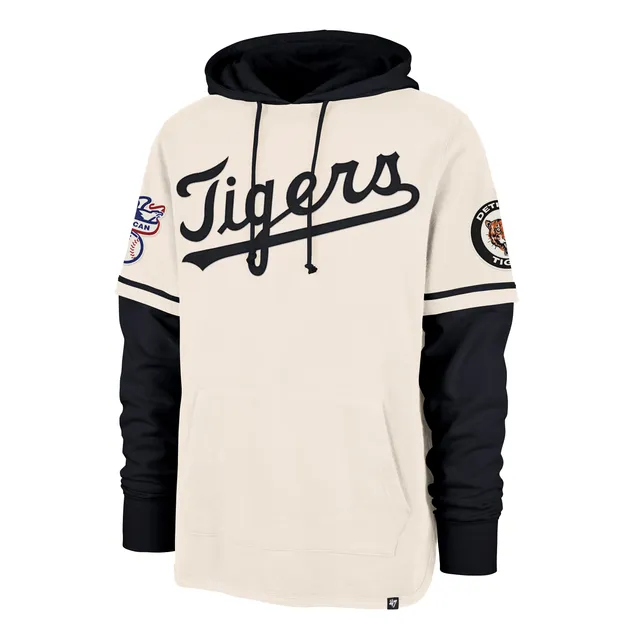 47-shortstop-detroit-tigers-hoodie-pullover-cream image 1