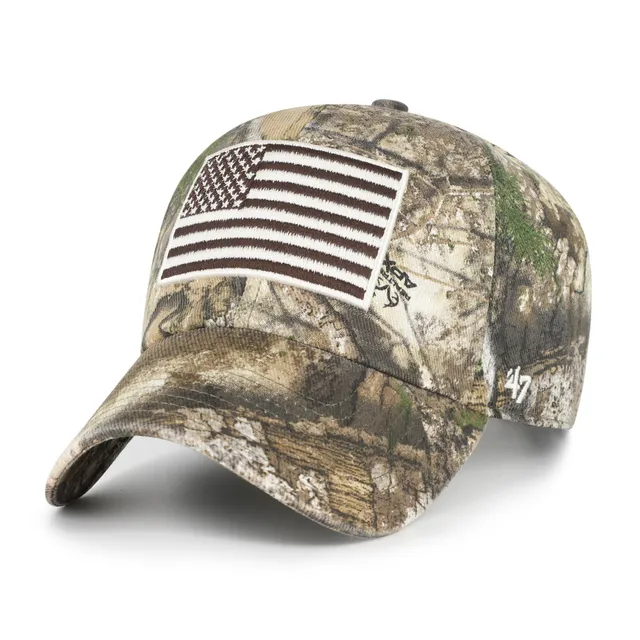 47-brand-clean-up-oht-realtree-flag-cap-camo-twill image 1