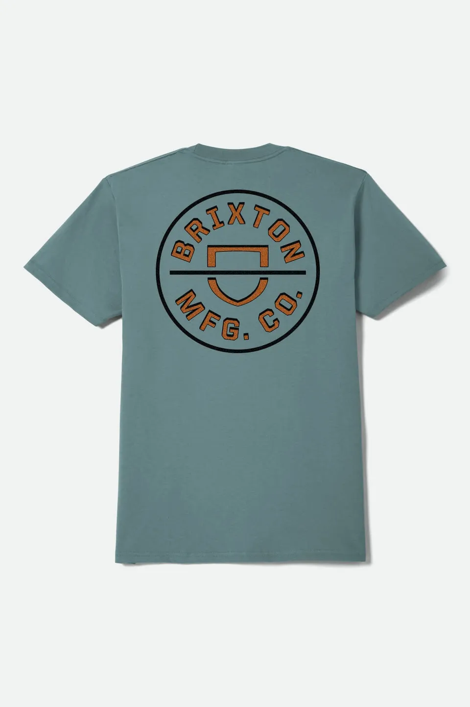 brixton-crest-ii-t-shirt-ocean-breeze-herren-baumwolle image 1