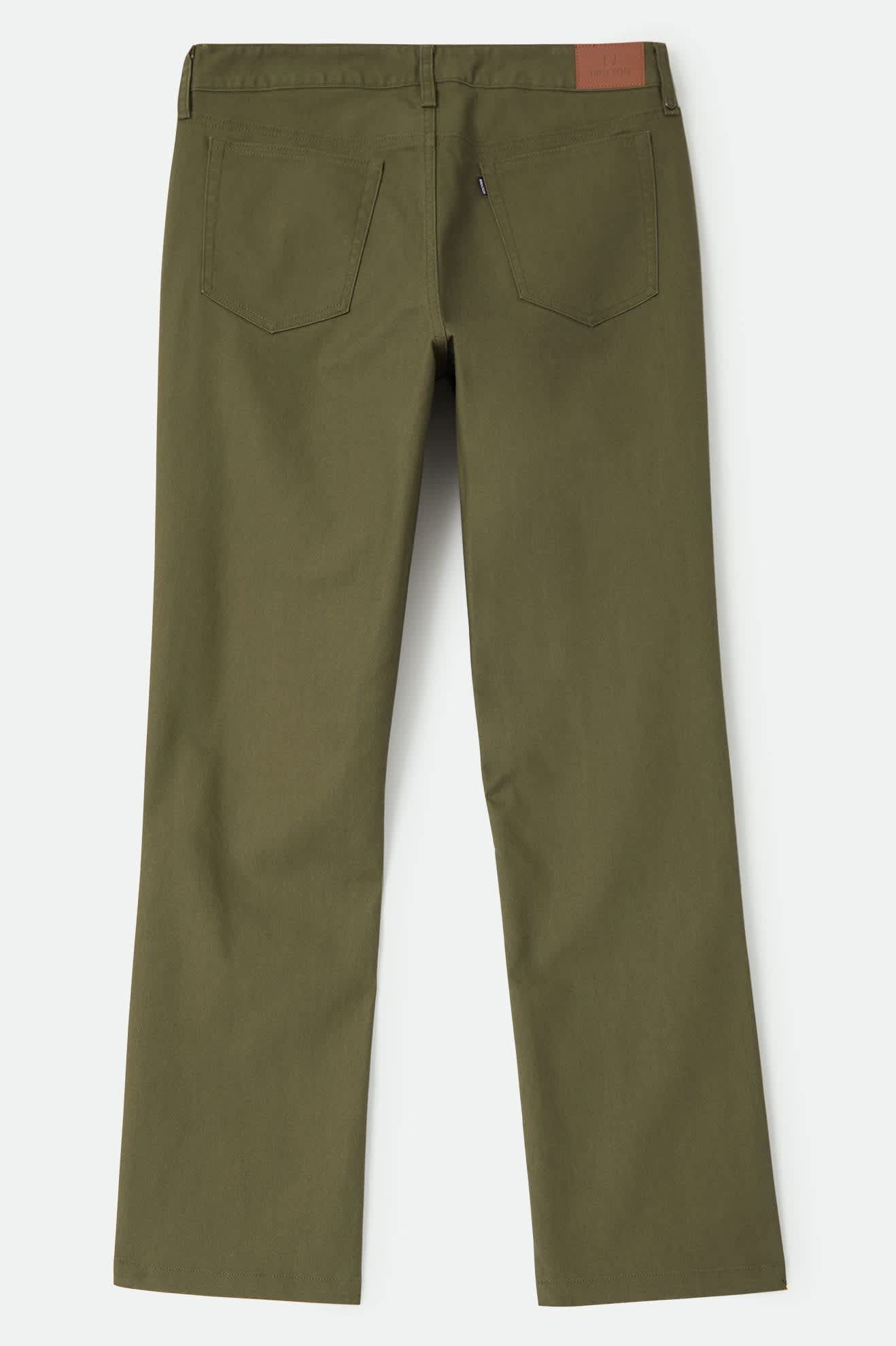 brixton-builders-5-pocket-hose-dark-olive-stretch image 8