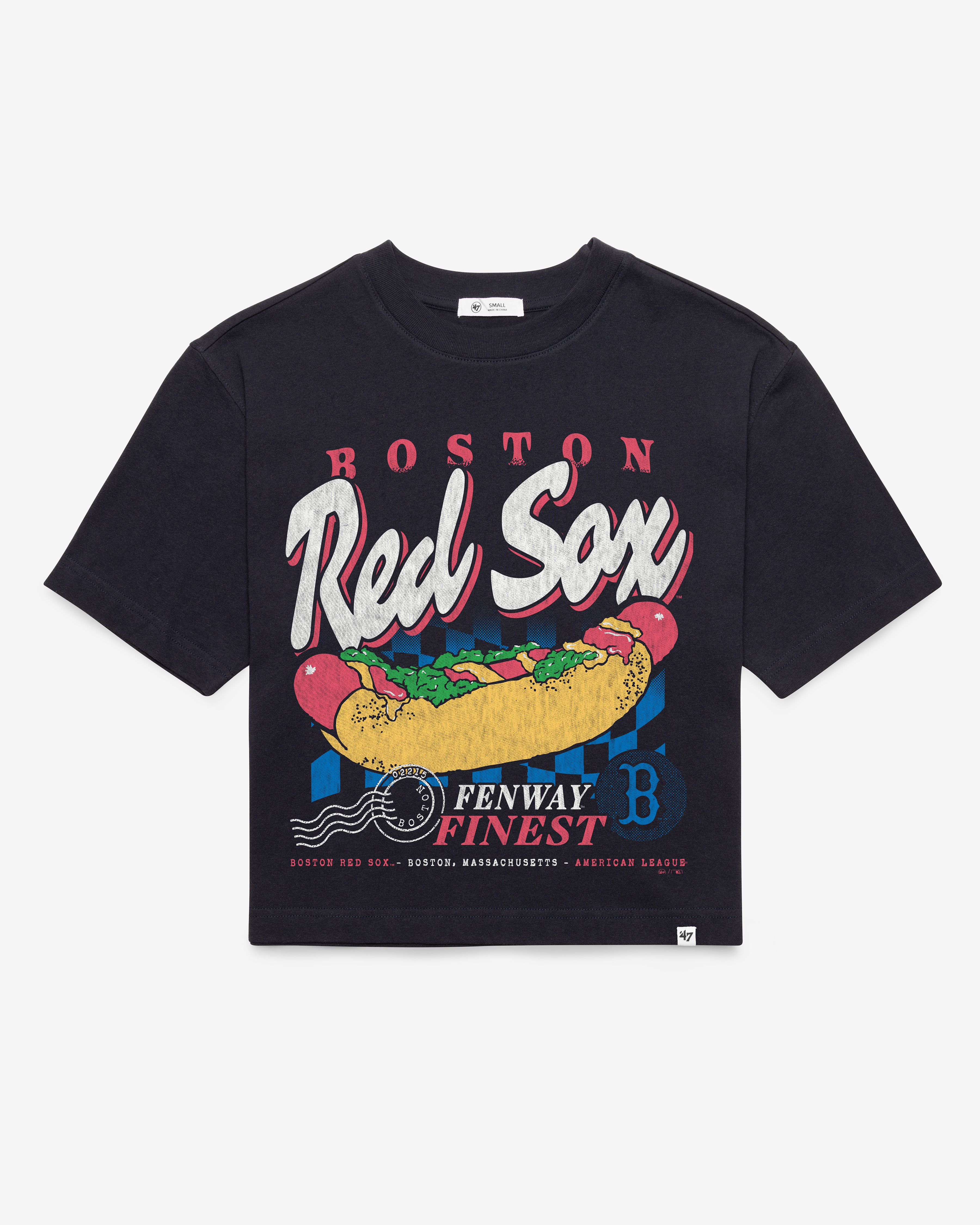 47-reed-city-tee-red-sox-bite-zone-t-shirt-navy-damen image 1