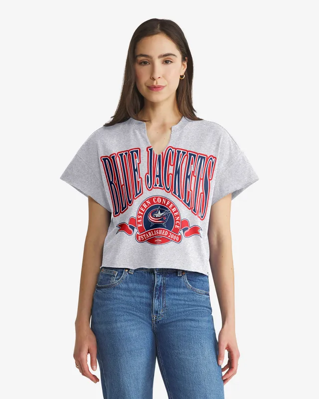47-brand-headline-crew-columbus-oversized-t-shirt-quartz-grey image 1