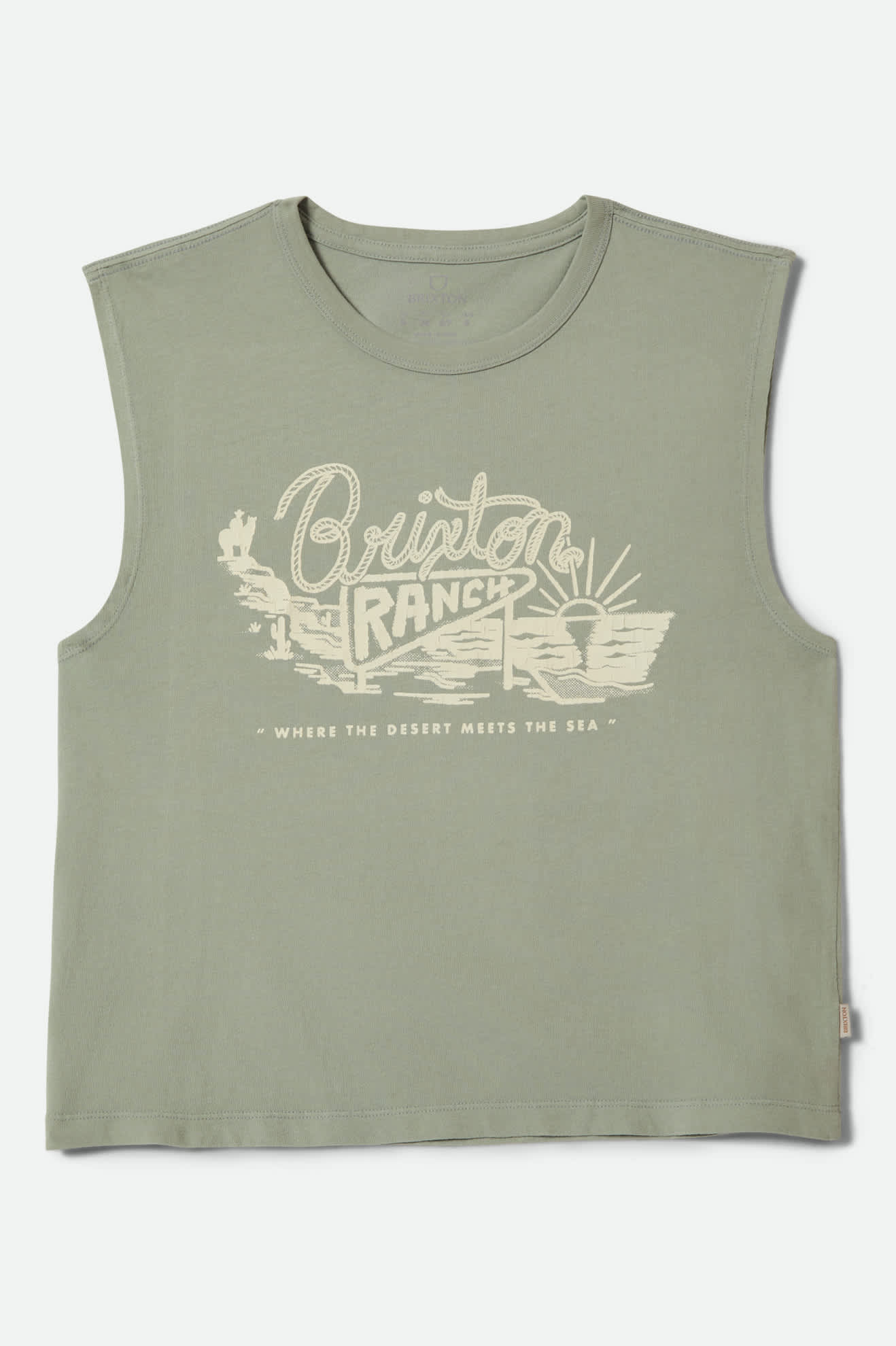 brixton-ranch-muscle-tank-top-sage-green-cropped image 2