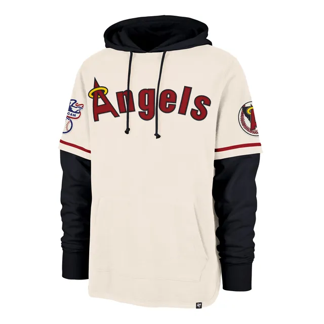 47-trifecta-shortstop-pullover-los-angeles-angels-hoodie-cream image 1