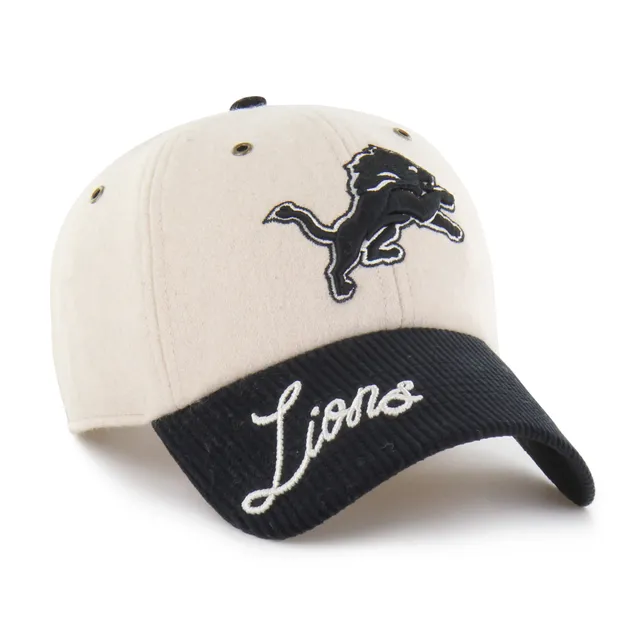47-clean-up-detroit-lions-rope-script-two-tone-cap-natural-damen image 1