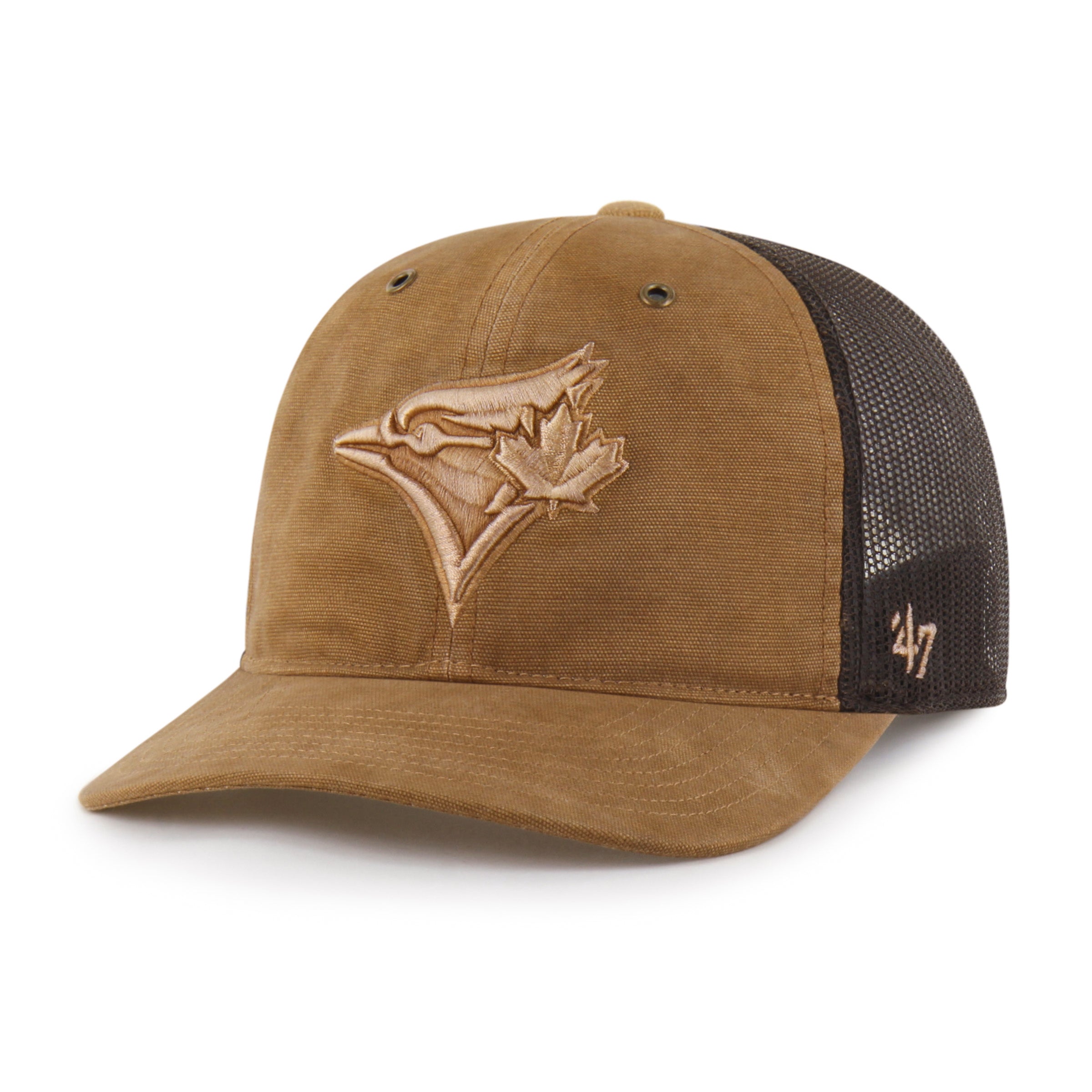 47-brand-toronto-blue-jays-carhartt-trucker-cap-braun-osf image 4