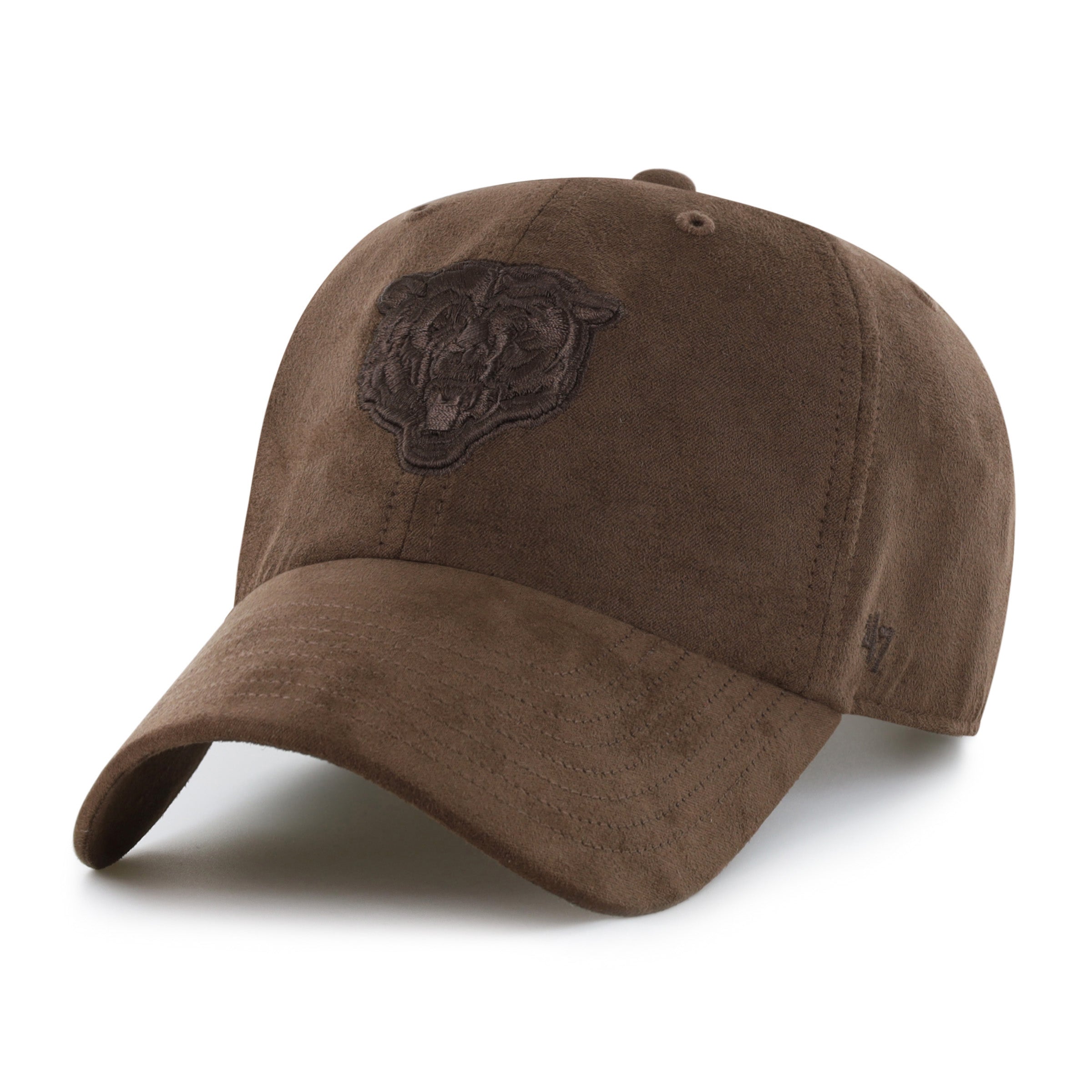 47-clean-up-chicago-bears-ballpark-suede-cap-braun-osf image 1