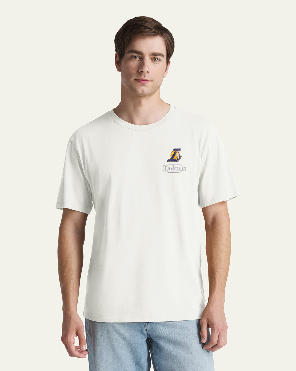 47-everyday-lakers-t-shirt-sandstone-herren-kurzarm image 2