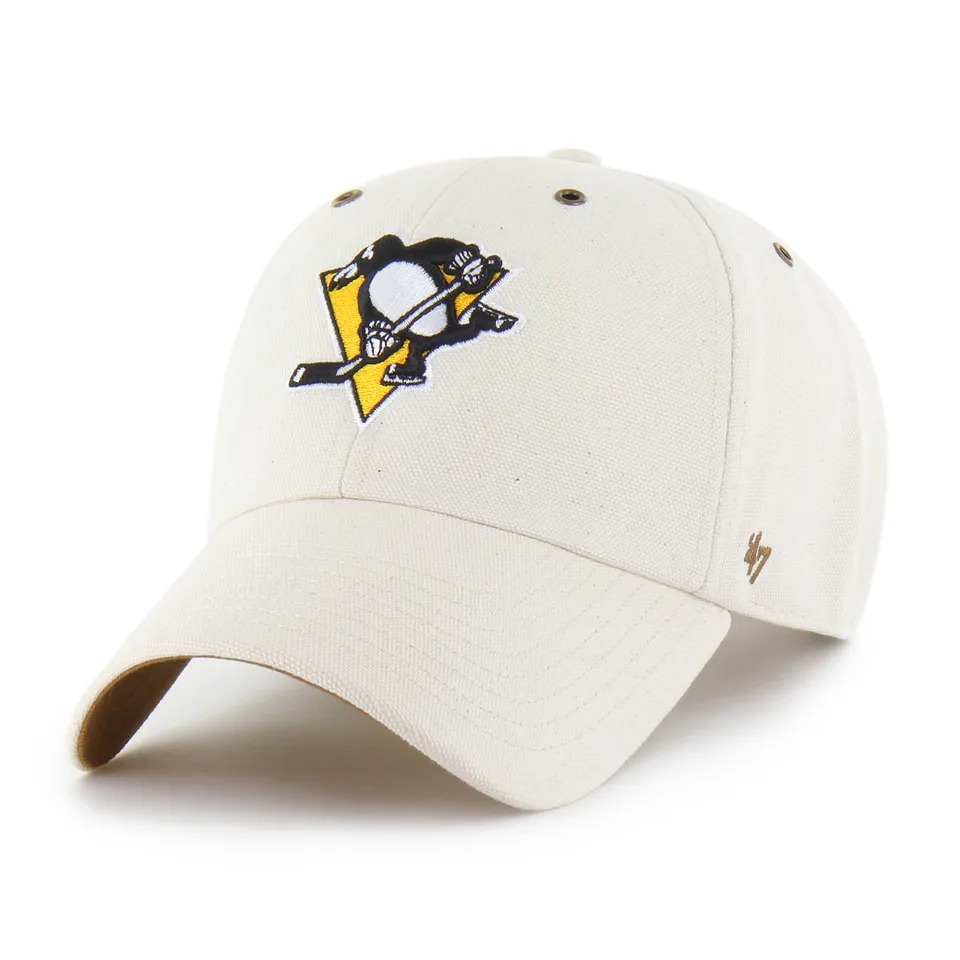 47-brand-47-clean-up-cap-pittsburgh-penguins-natural image 1