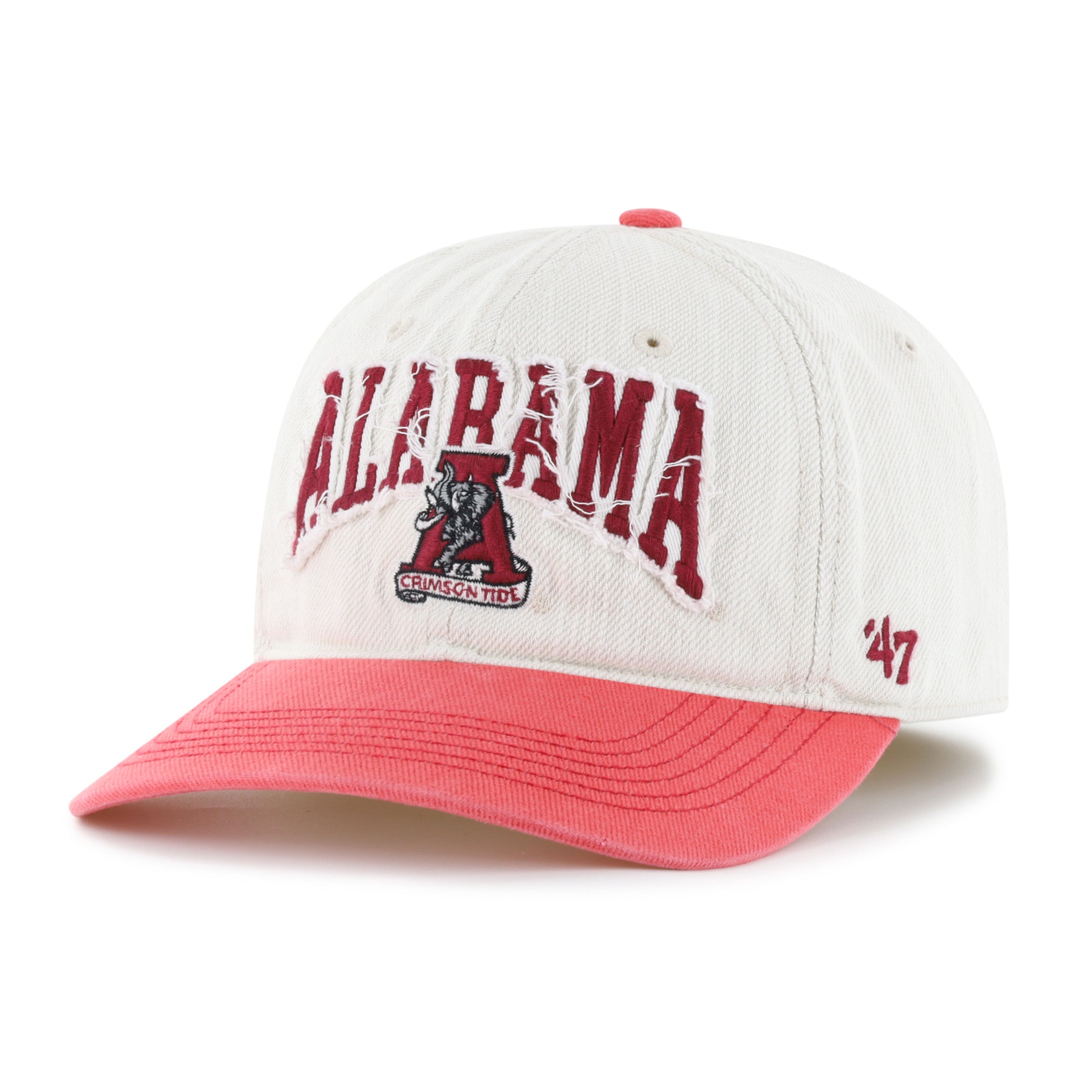 47-brand-alabama-crimson-tide-groton-franchise-cap-mojave image 1
