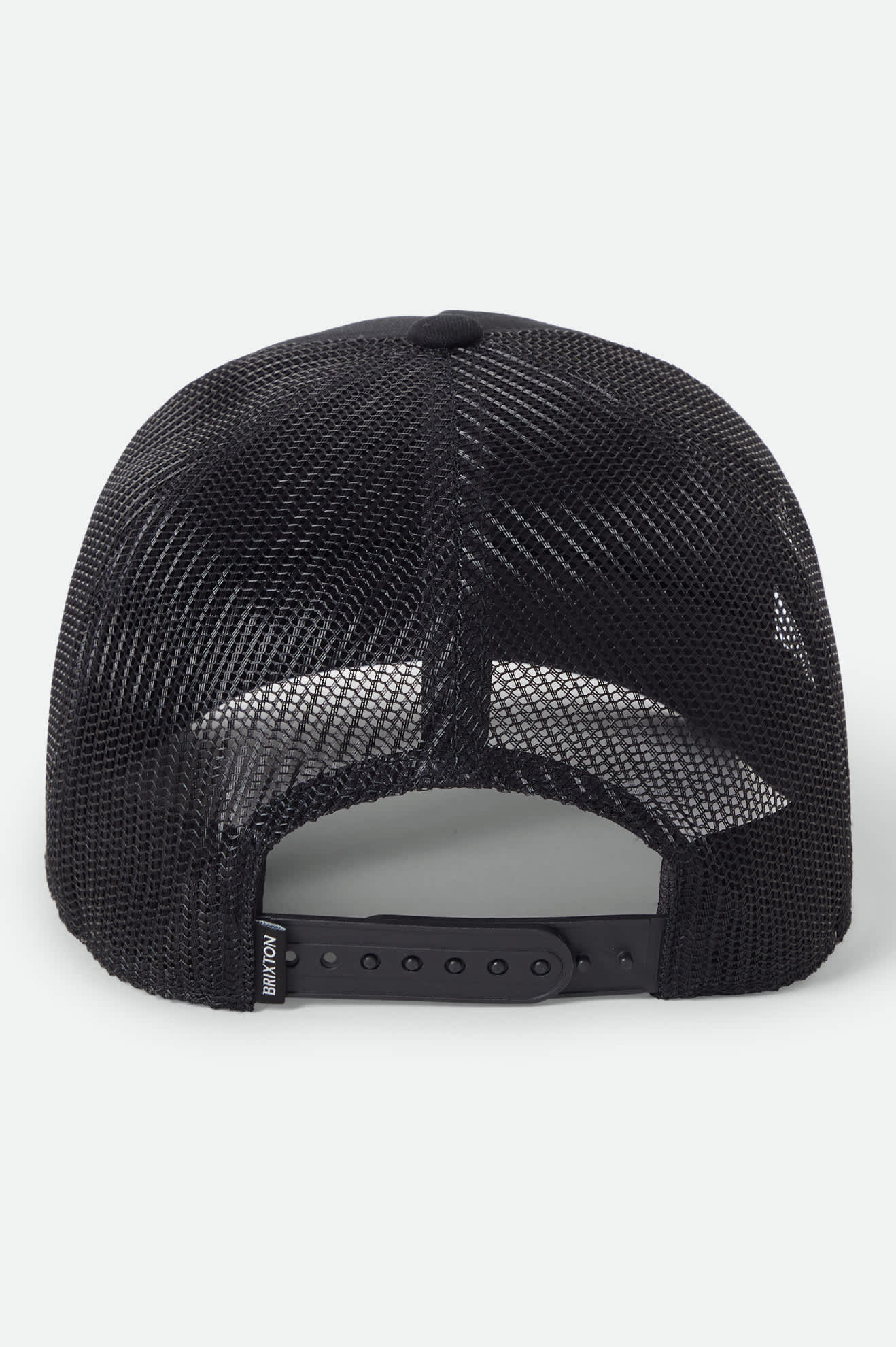 brixton-take-it-easy-trucker-cap-washed-black-netzcap image 4