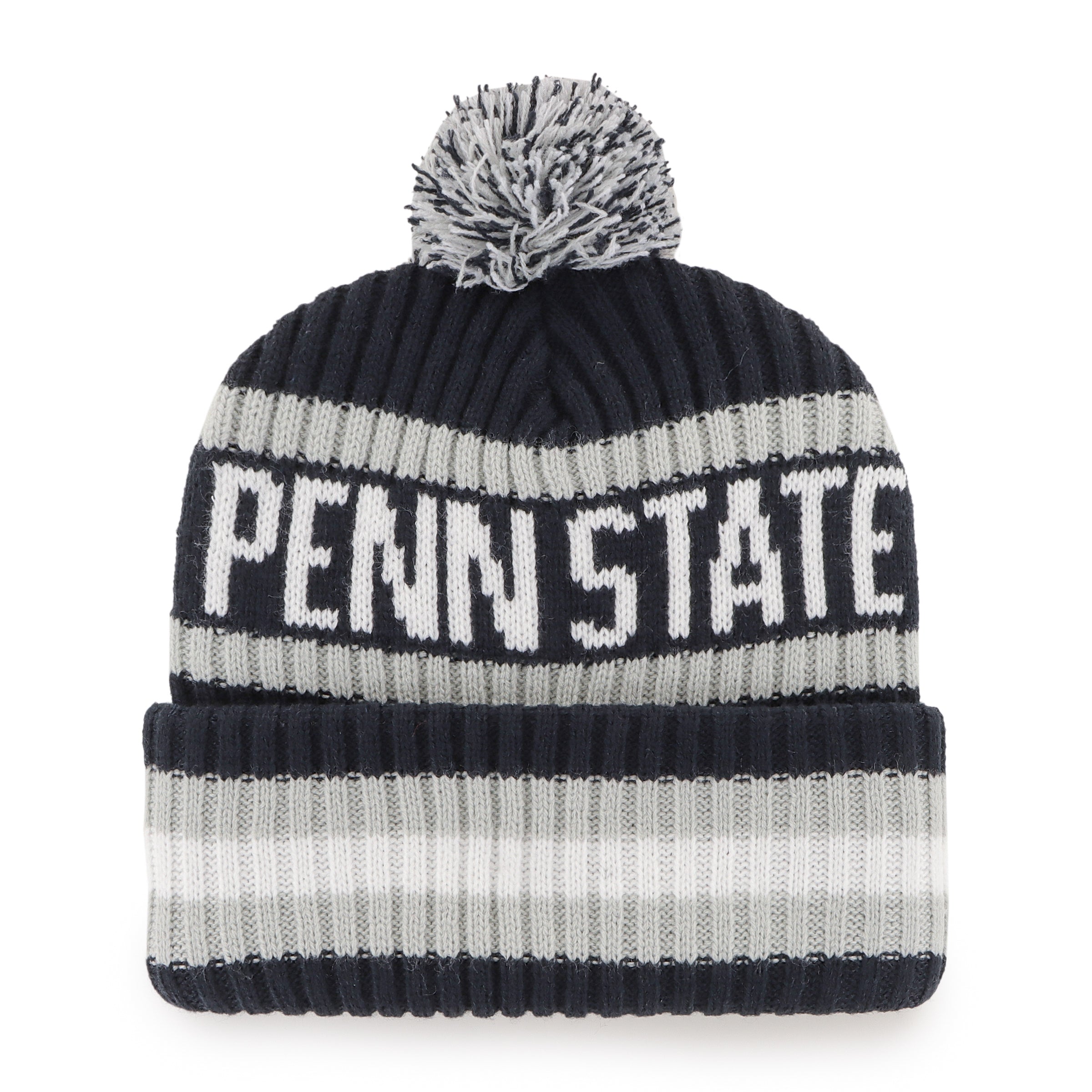 47-brand-bering-cuff-knit-m-tze-penn-state-navy image 2