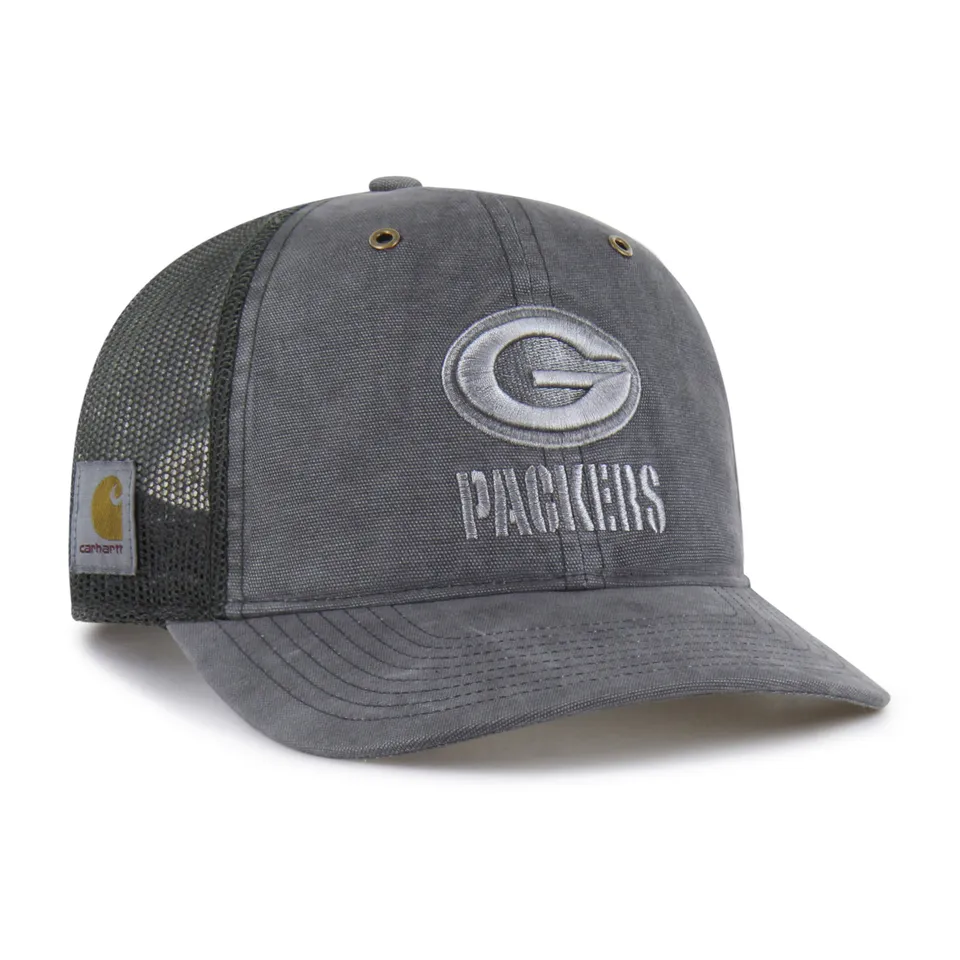 47-trucker-green-bay-packers-carhartt-cap-schwarz-osf image 1