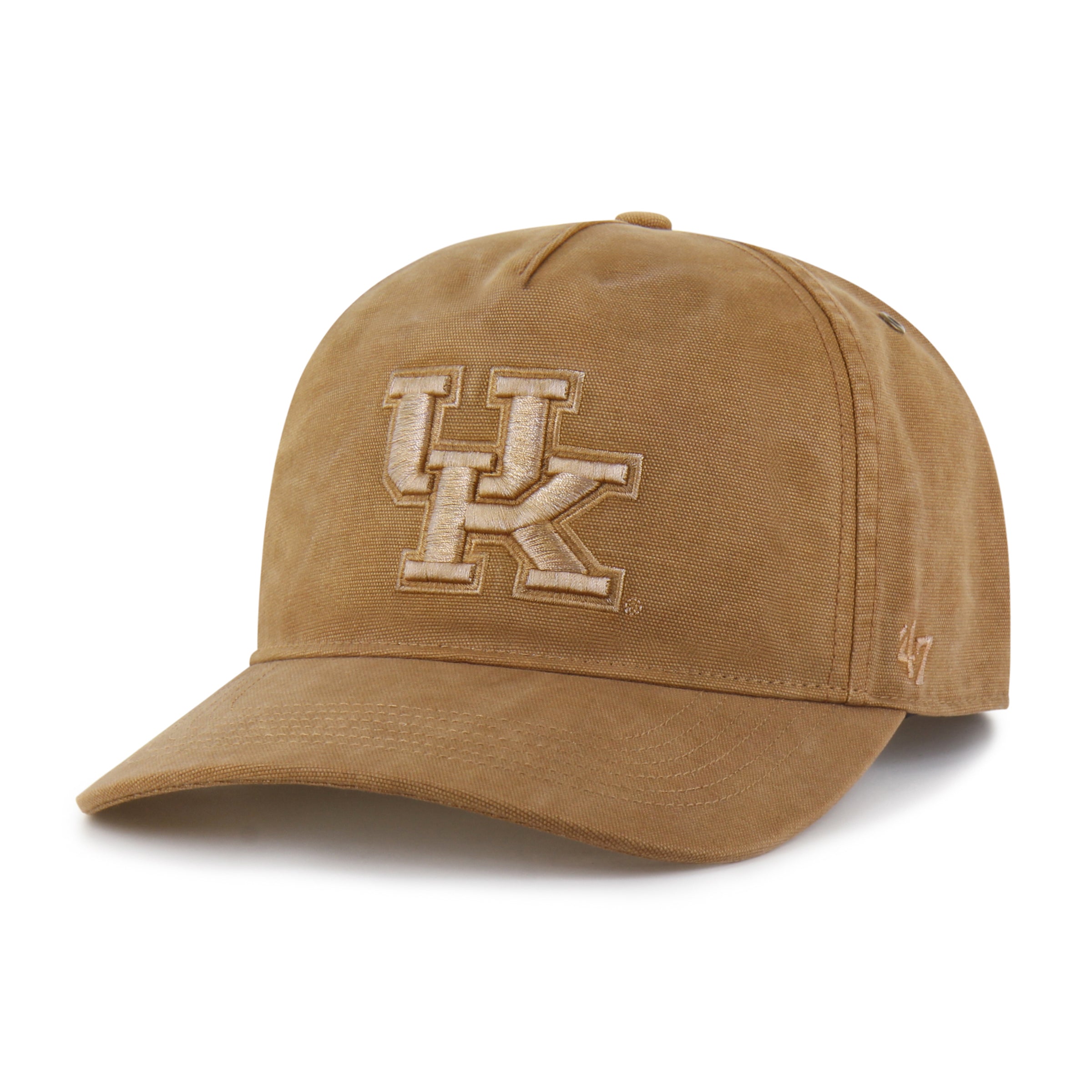 47-brand-kentucky-wildcats-carhartt-dyed-hitch-rf-relaxed-fit-cap-braun image 4