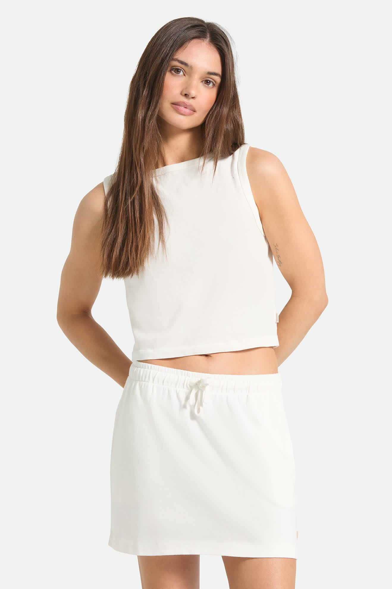 brixton-carefree-crop-tank-off-white-damen-bio-baumwolle image 1