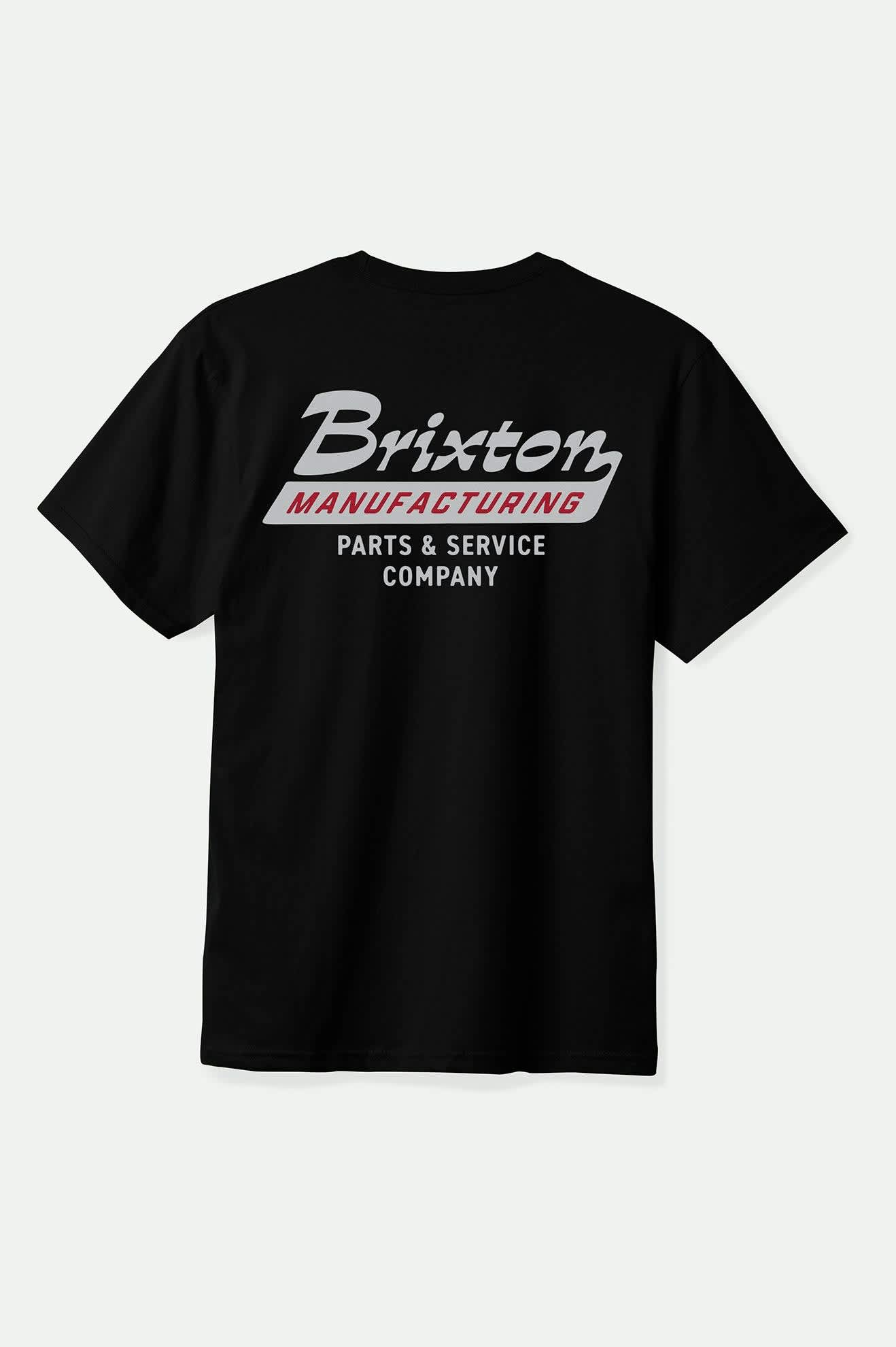 brixton-township-tailored-t-shirt-black-smoke-grey-print image 1