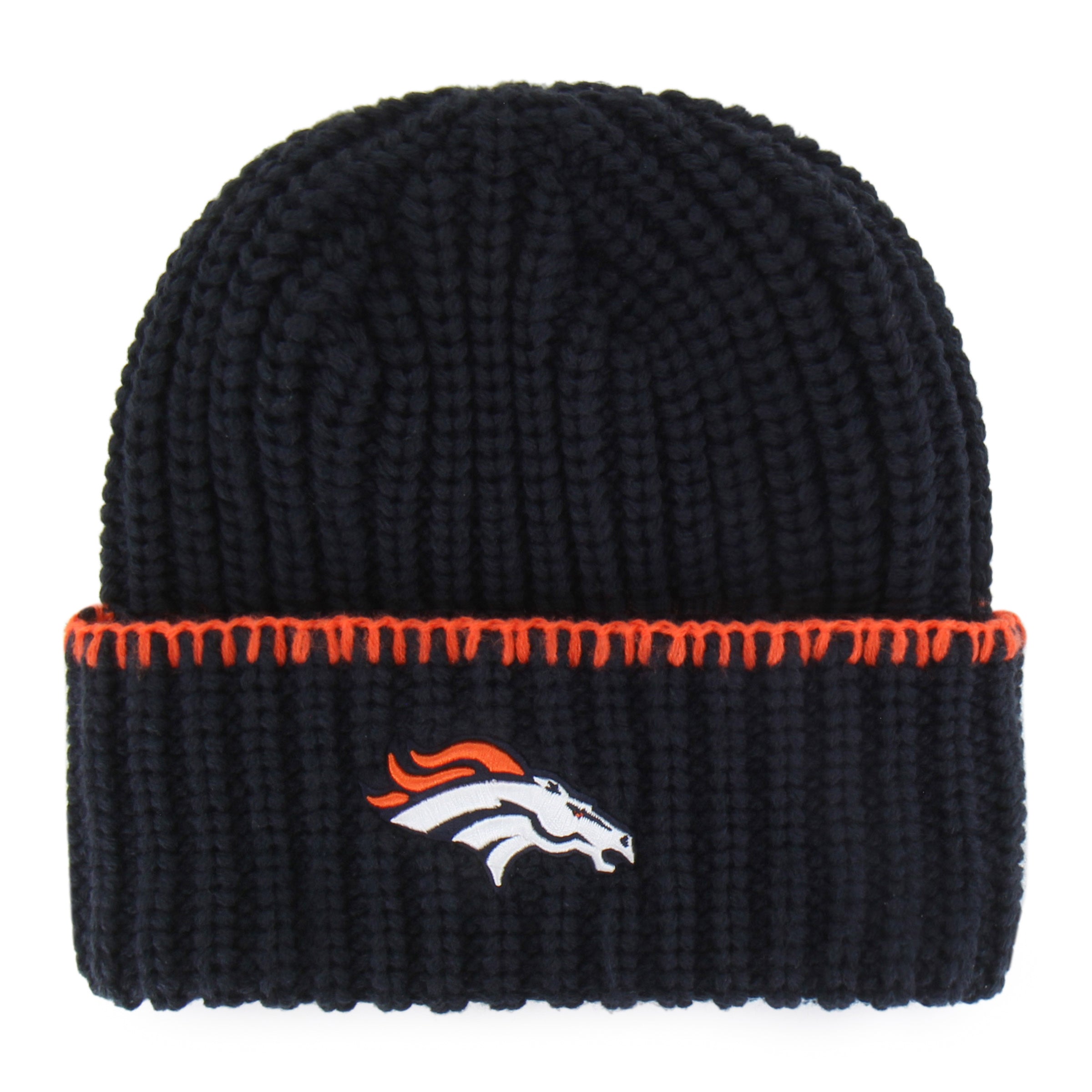47-brand-cuff-knit-denver-broncos-beanie-navy-damen-acryl image 2