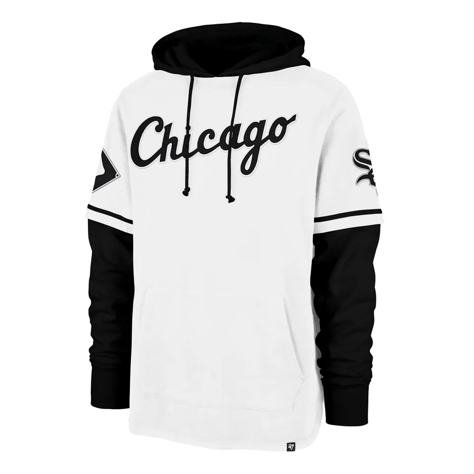 47-shortstop-chicago-white-sox-trifecta-hoodie-white-wash image 1