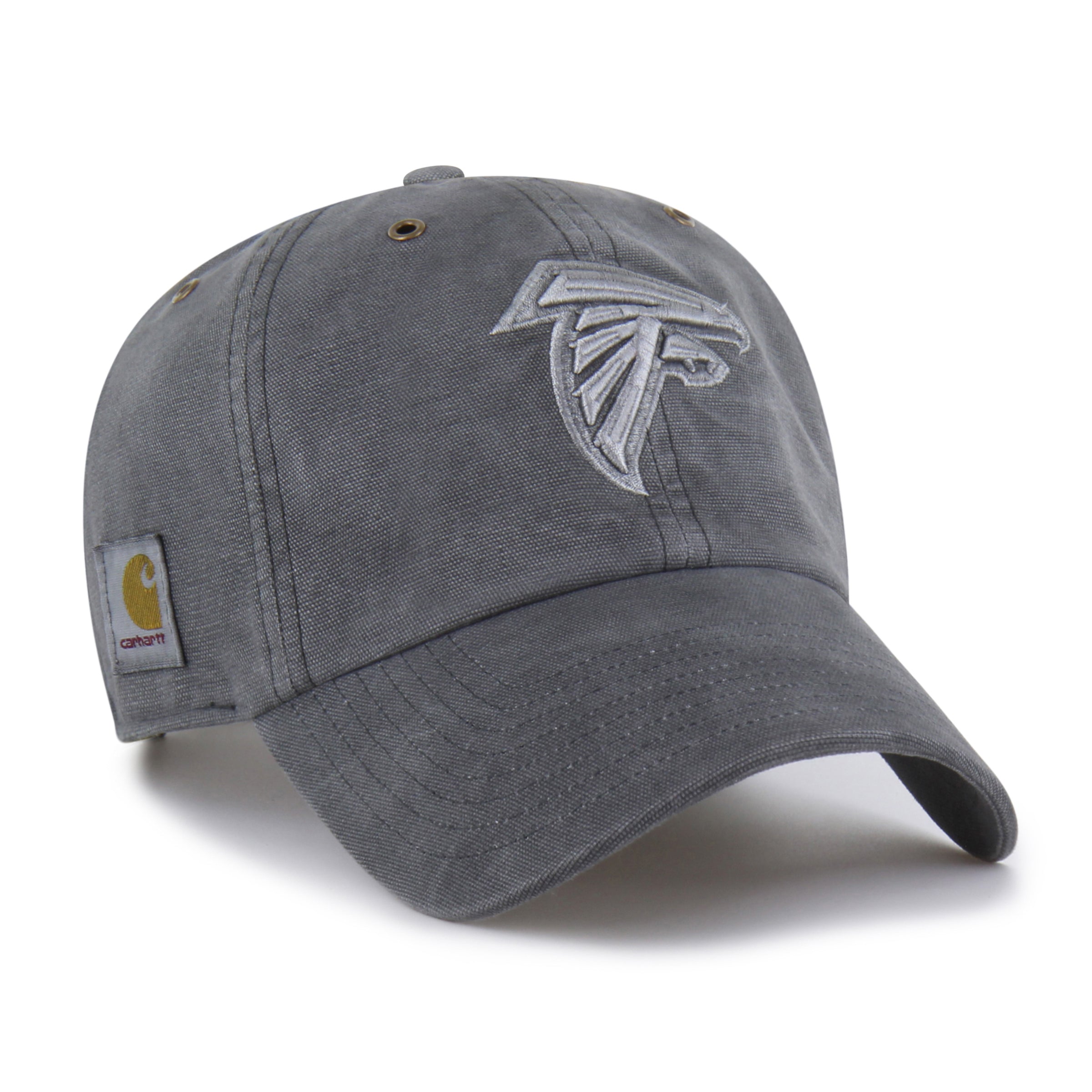 47-brand-clean-up-atlanta-falcons-cap-carhartt-shadow-schwarz image 1