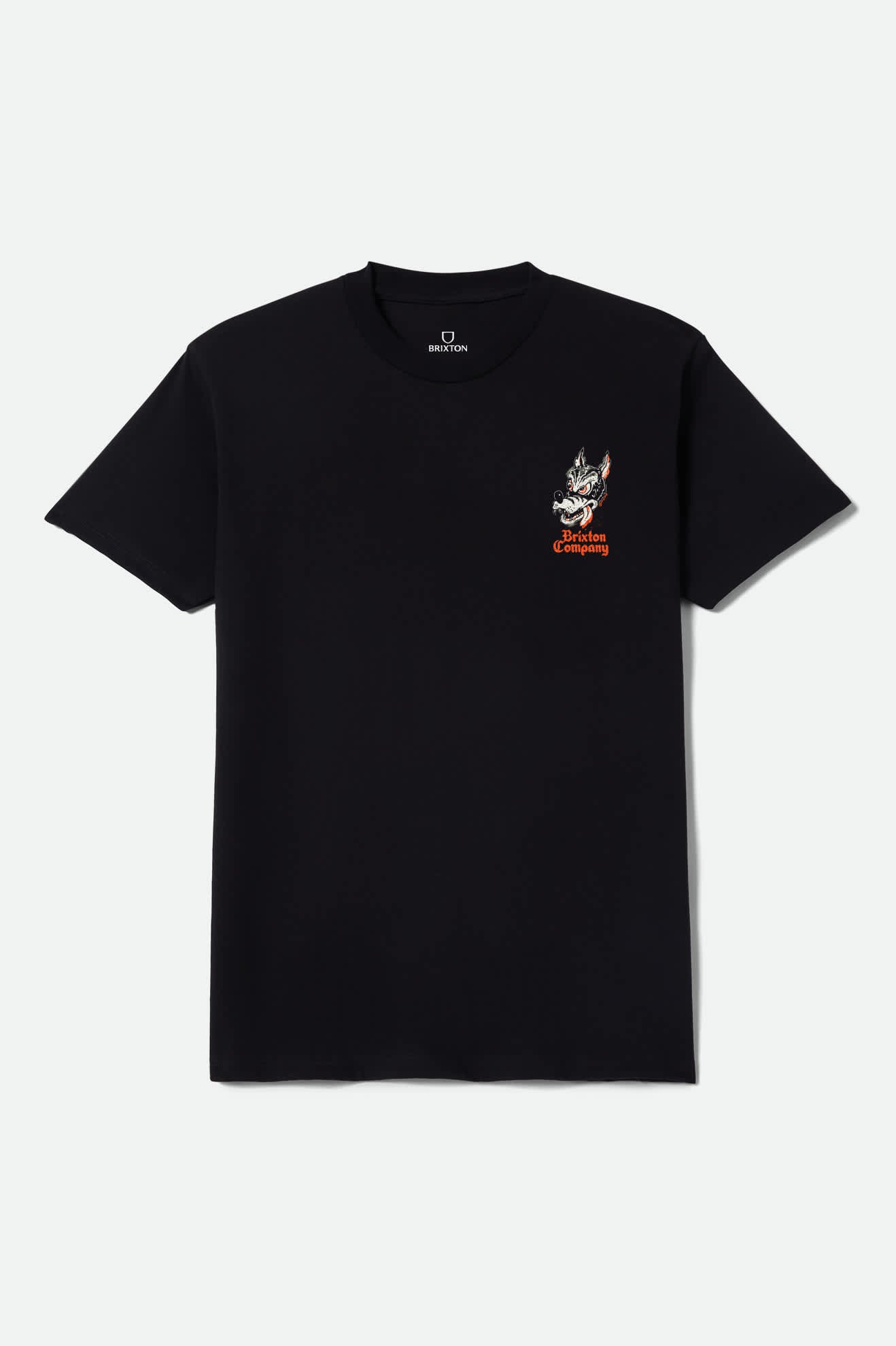 brixton-dawg-t-shirt-schwarz-worn-wash-vintage-print image 2