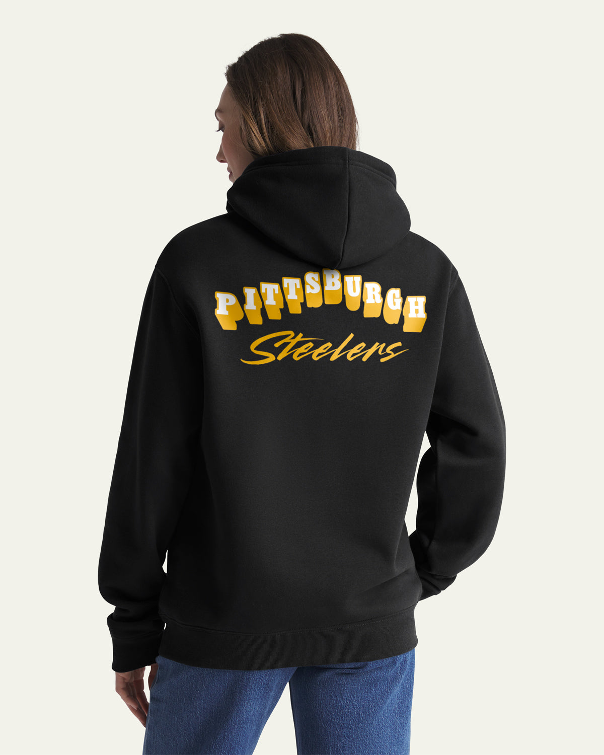 47-brand-pittsburgh-steelers-everyday-hoodie-schwarz image 3