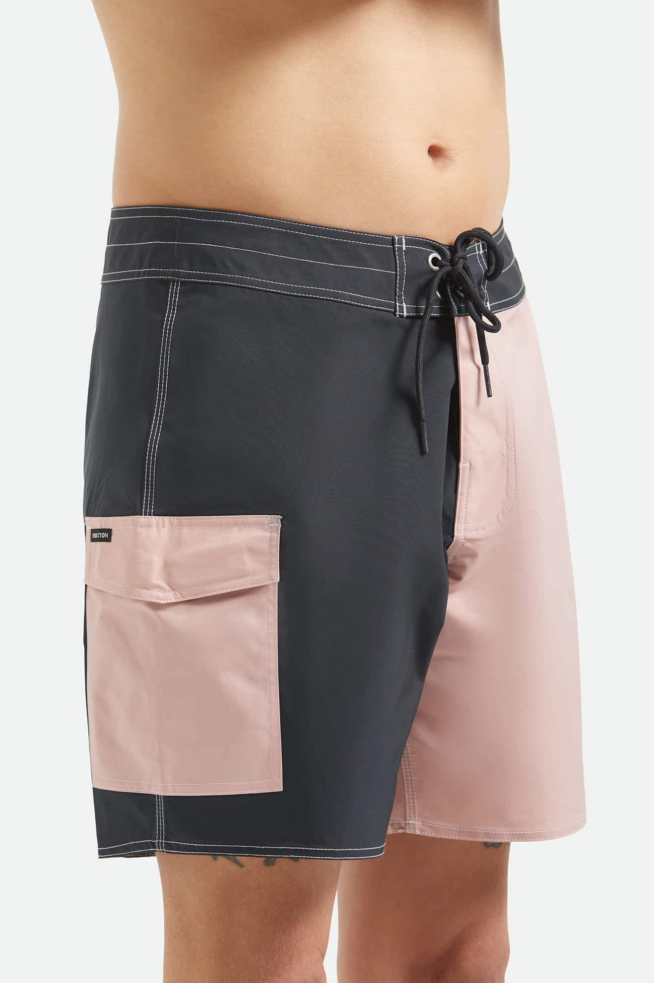 brixton-classic-trunk-17-boardshorts-schwarz image 6