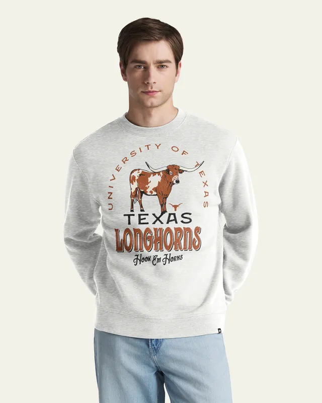 47-brand-headline-crew-juggletoss-sweatshirt-texas-longhorns-grau image 1